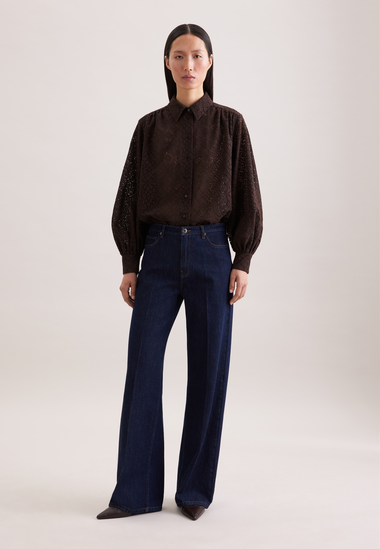 seidensticker Hemdbluse 1/1 Kragen Uni