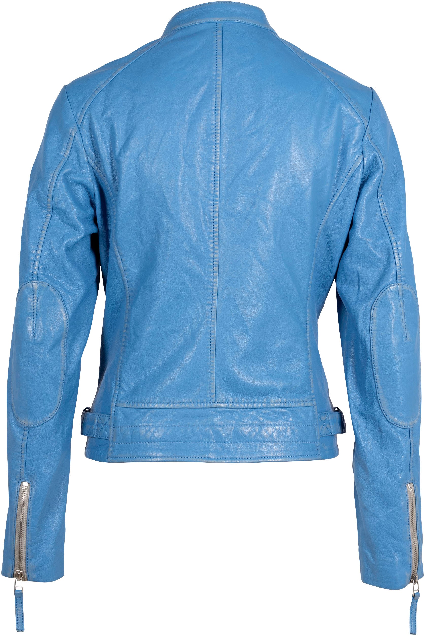 Mauritius Lederjacke »MWFilla«, mit kleinem Stehkragen
