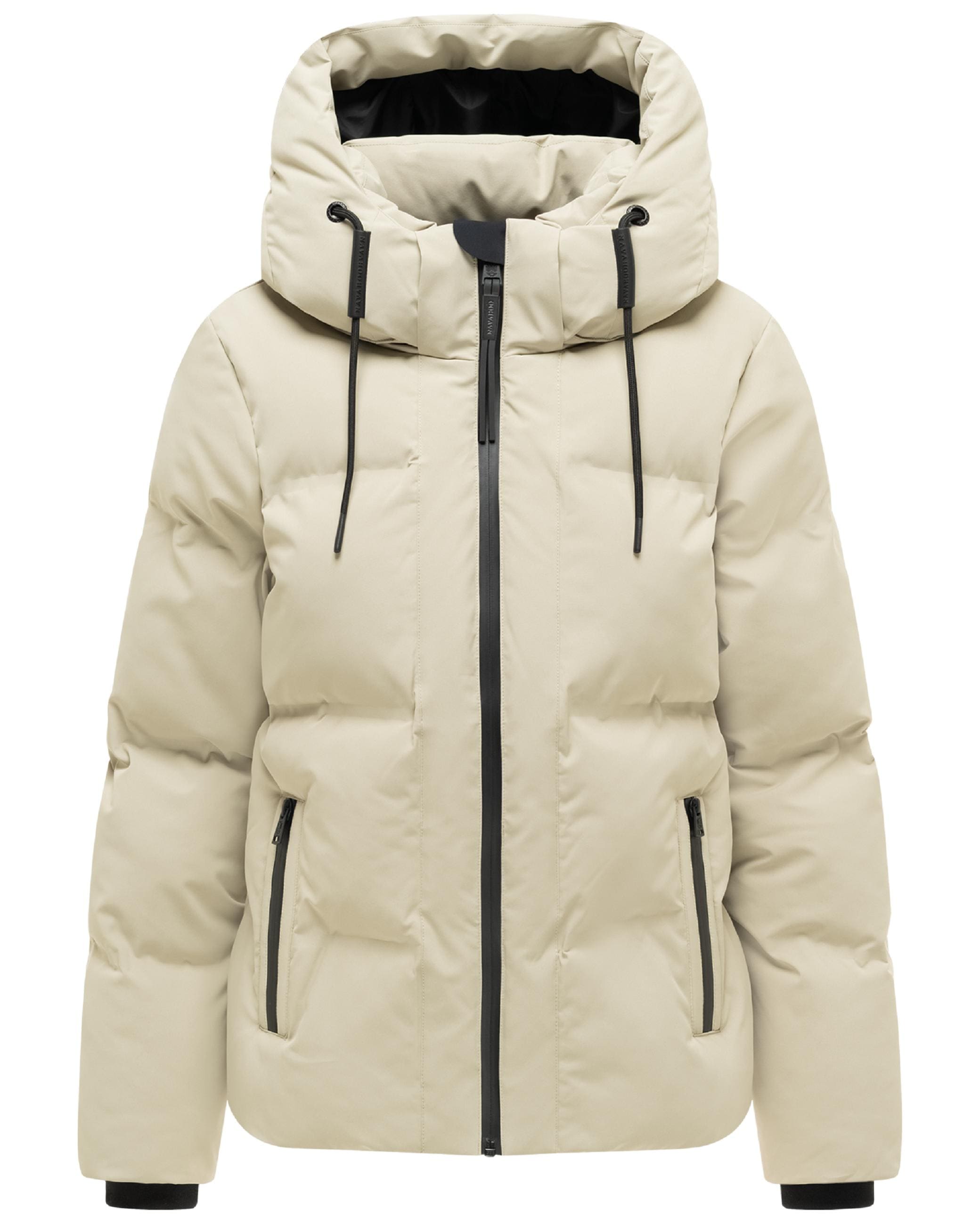 Navahoo Outdoorjacke »Steppjacke Wolkentanz XIV« mit Kapuze Kurze Damen Steppjacke mit abnehmbarer Kapuze