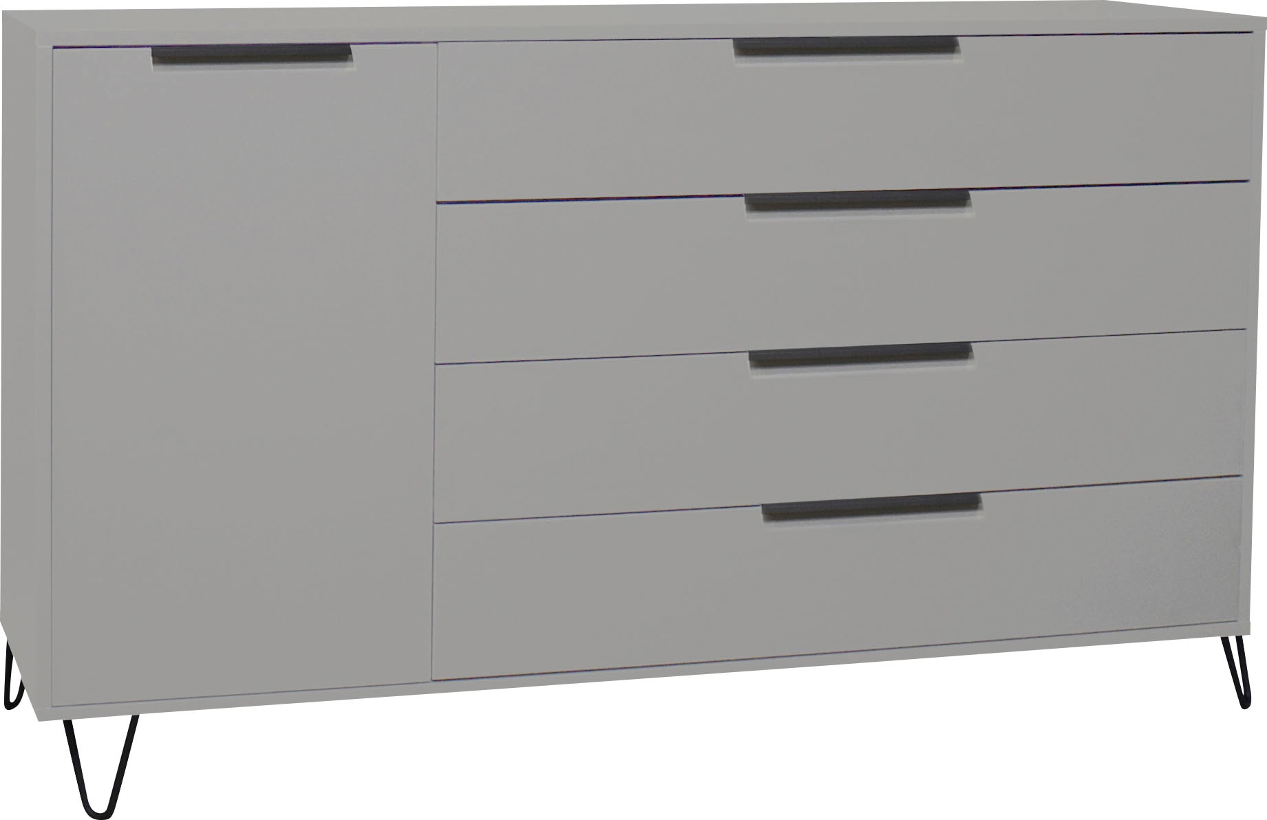 Mäusbacher Highboard »Bonnie TOPSELLER!«, Highboard mit Drahtgestell