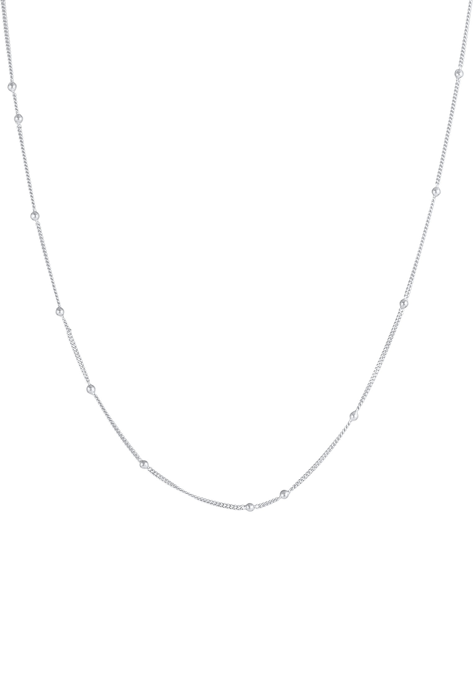 Elli Kette ohne Anhänger »Halskette Kugelkette Panzer Basic 925 Silber«