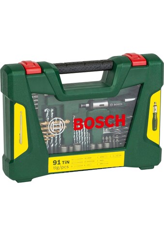 Bosch Home & Garden Bohrer- und Bit-Set »V-Line Box«, (Set, 91 tlg.) kaufen