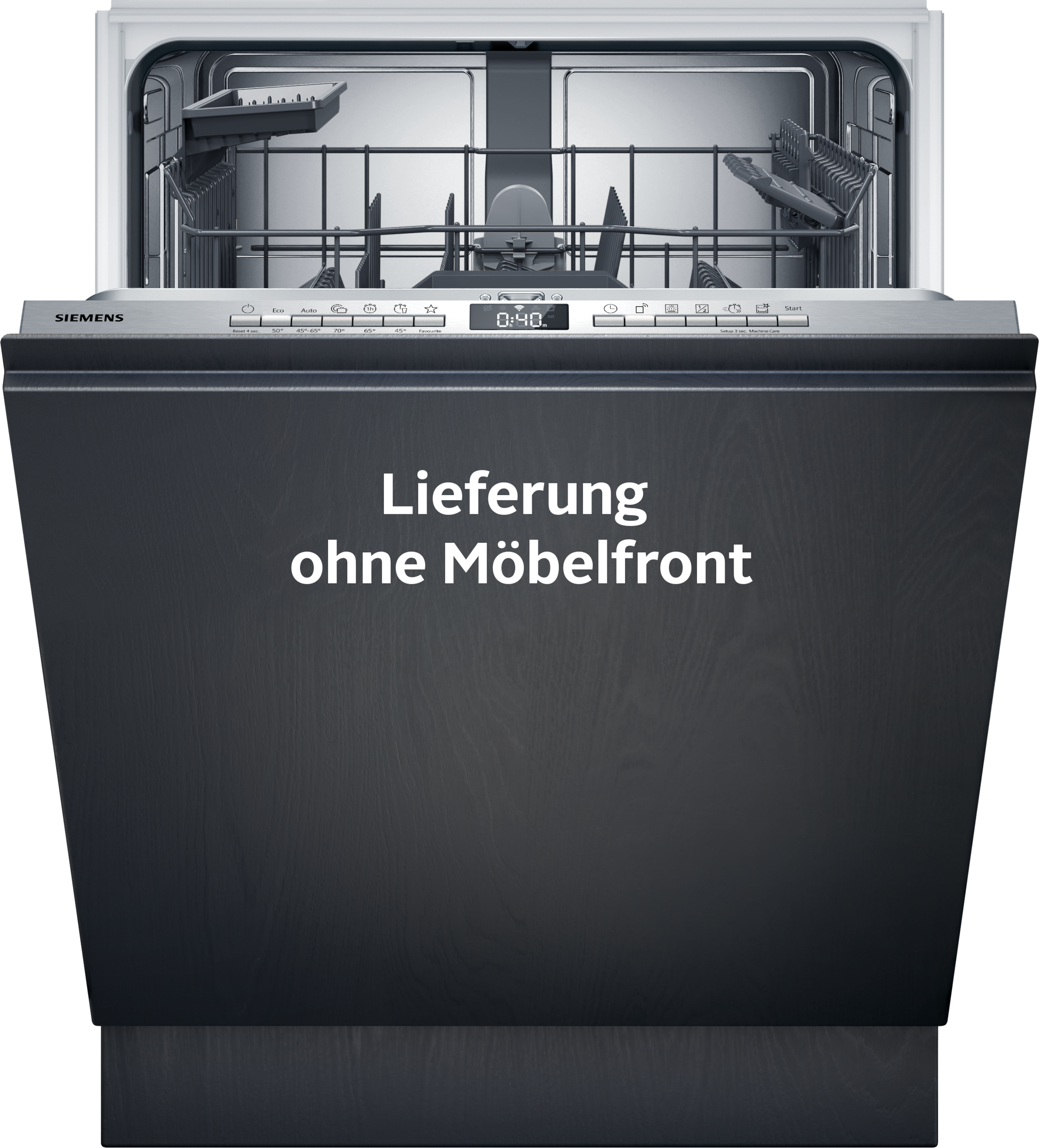 SIEMENS vollintegrierbarer Geschirrspüler iQ300 "SN63HX16AE" 13 tlg. Maßgedecke