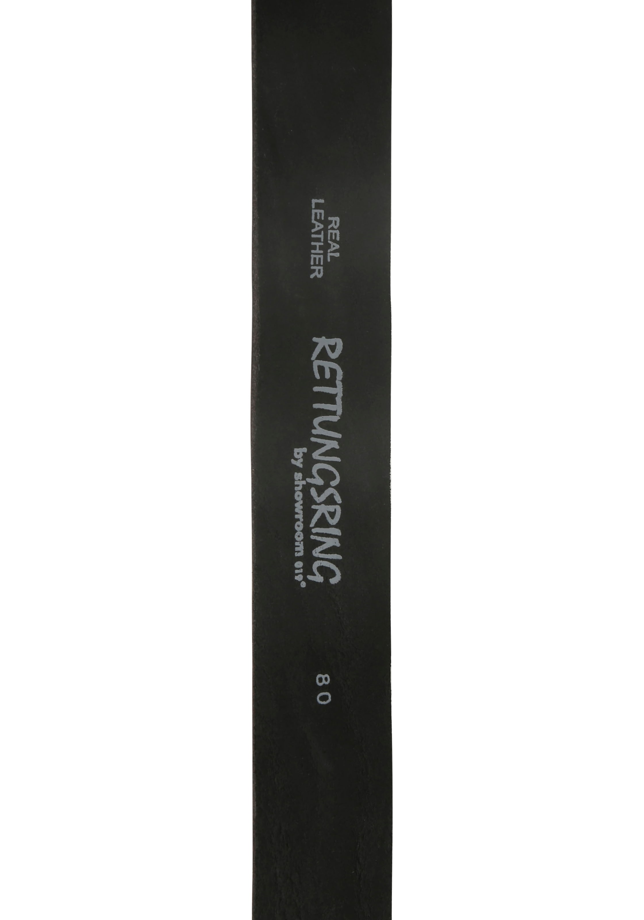 Rettungsring Gürtel Ledergürtel mit austauschbarer Schließe »Welt Schwarz/Gold«