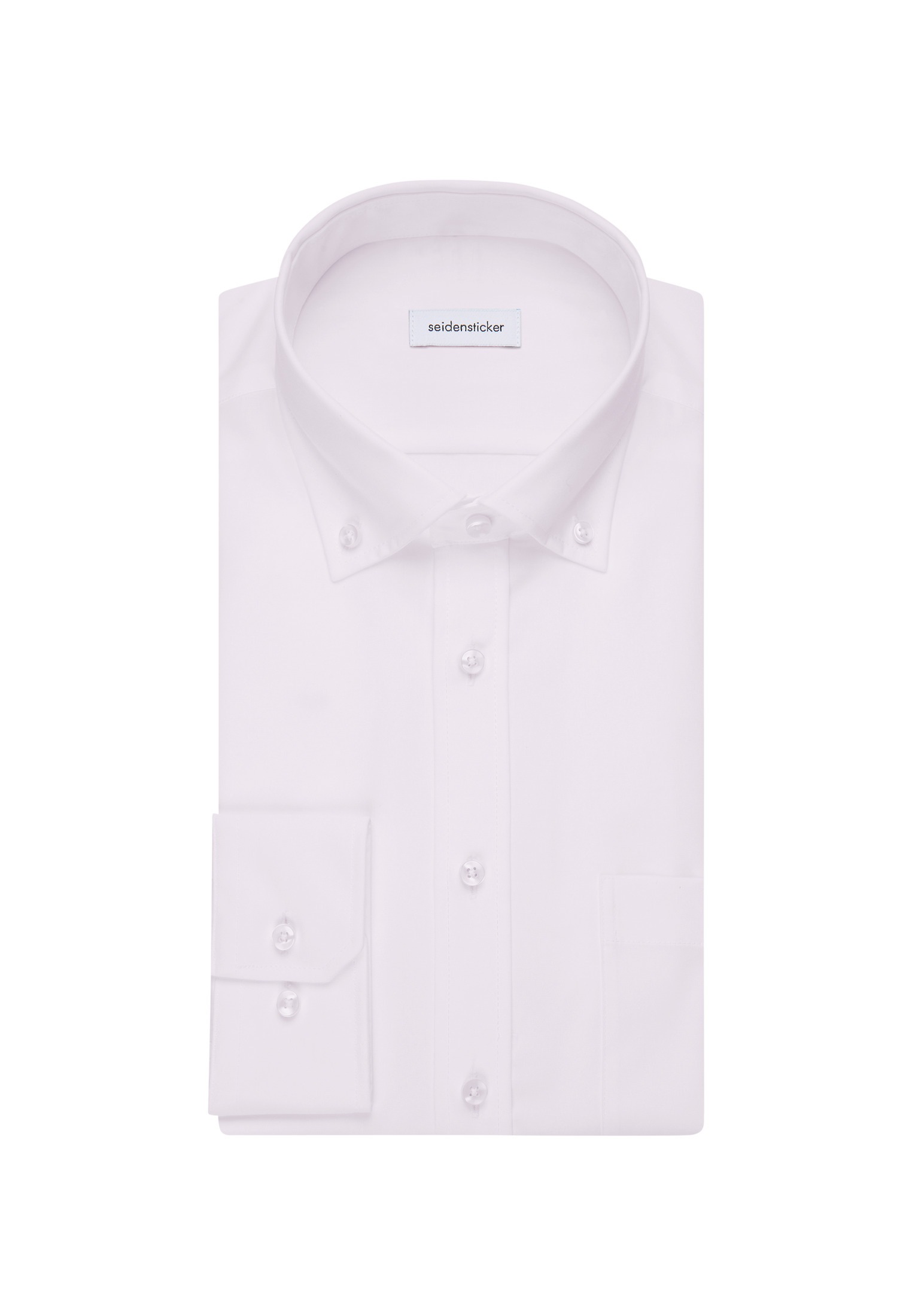seidensticker Businesshemd »Schwarze Rose«, Regular 1/1 Button-Down-Kragen Uni