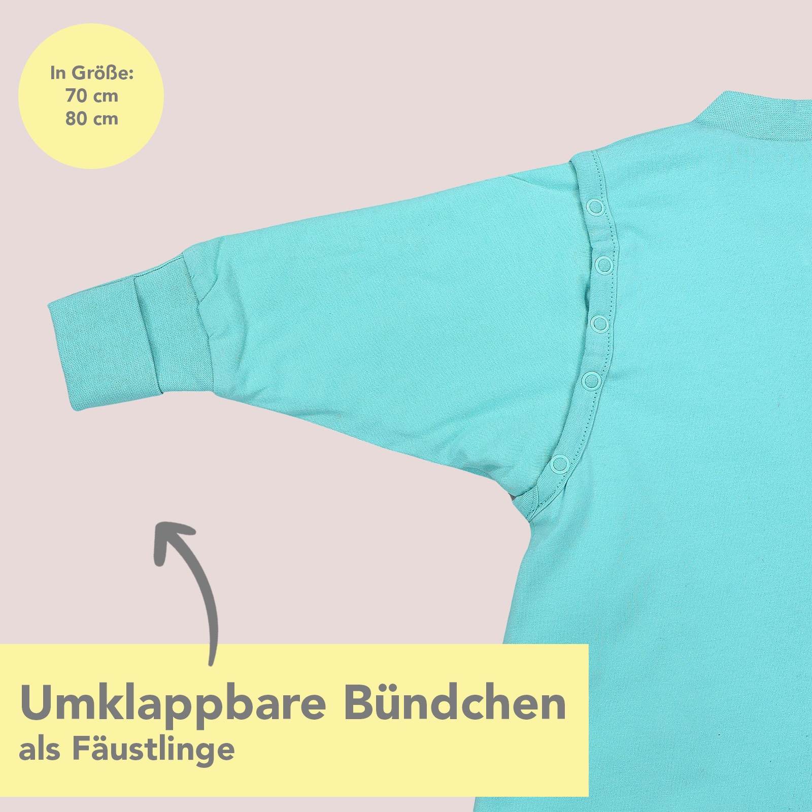 Schlummersack Babyschlafsack »Schlafsack ohne Füßen 1.0 Tog«
