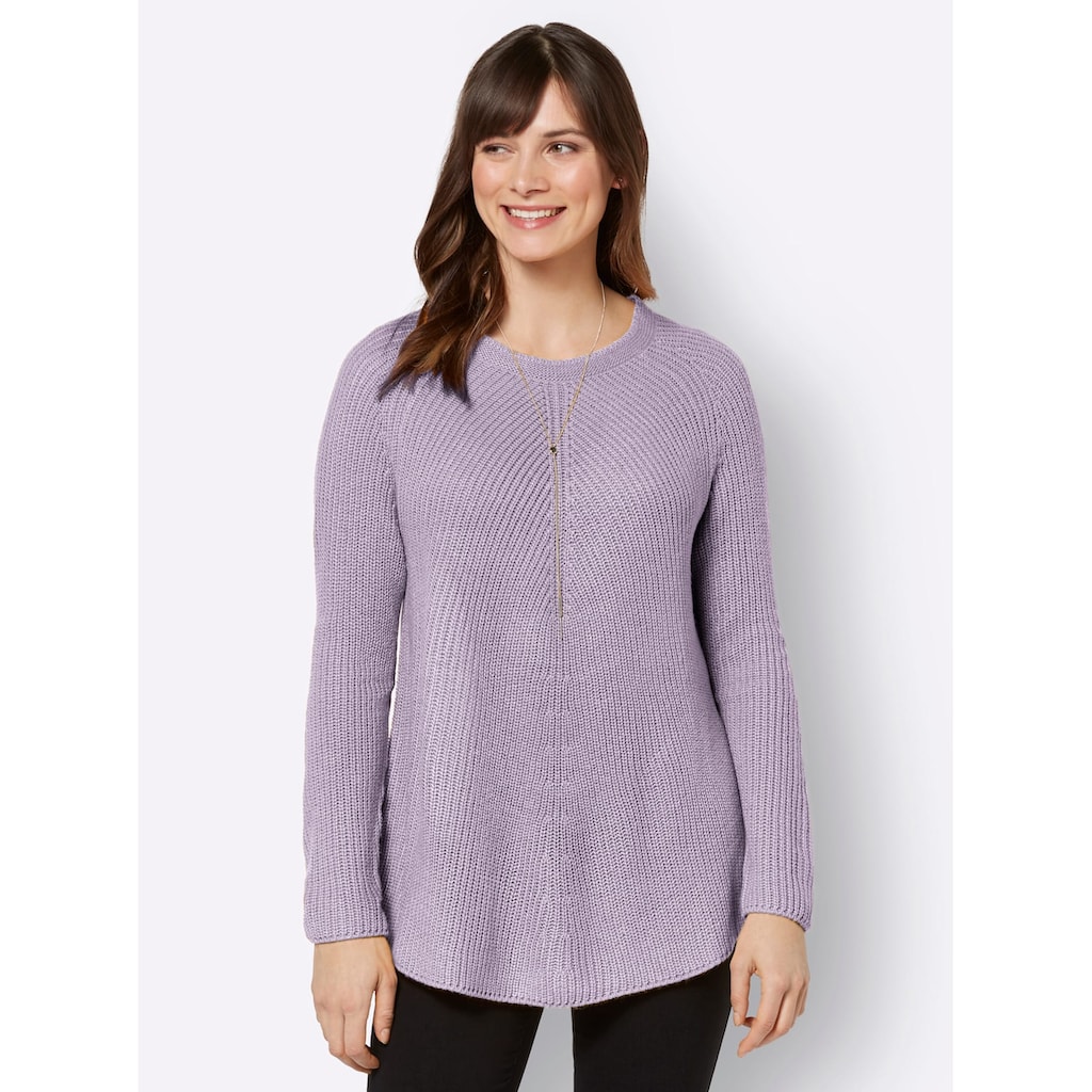 Ambria Rundhalspullover »Pullover«