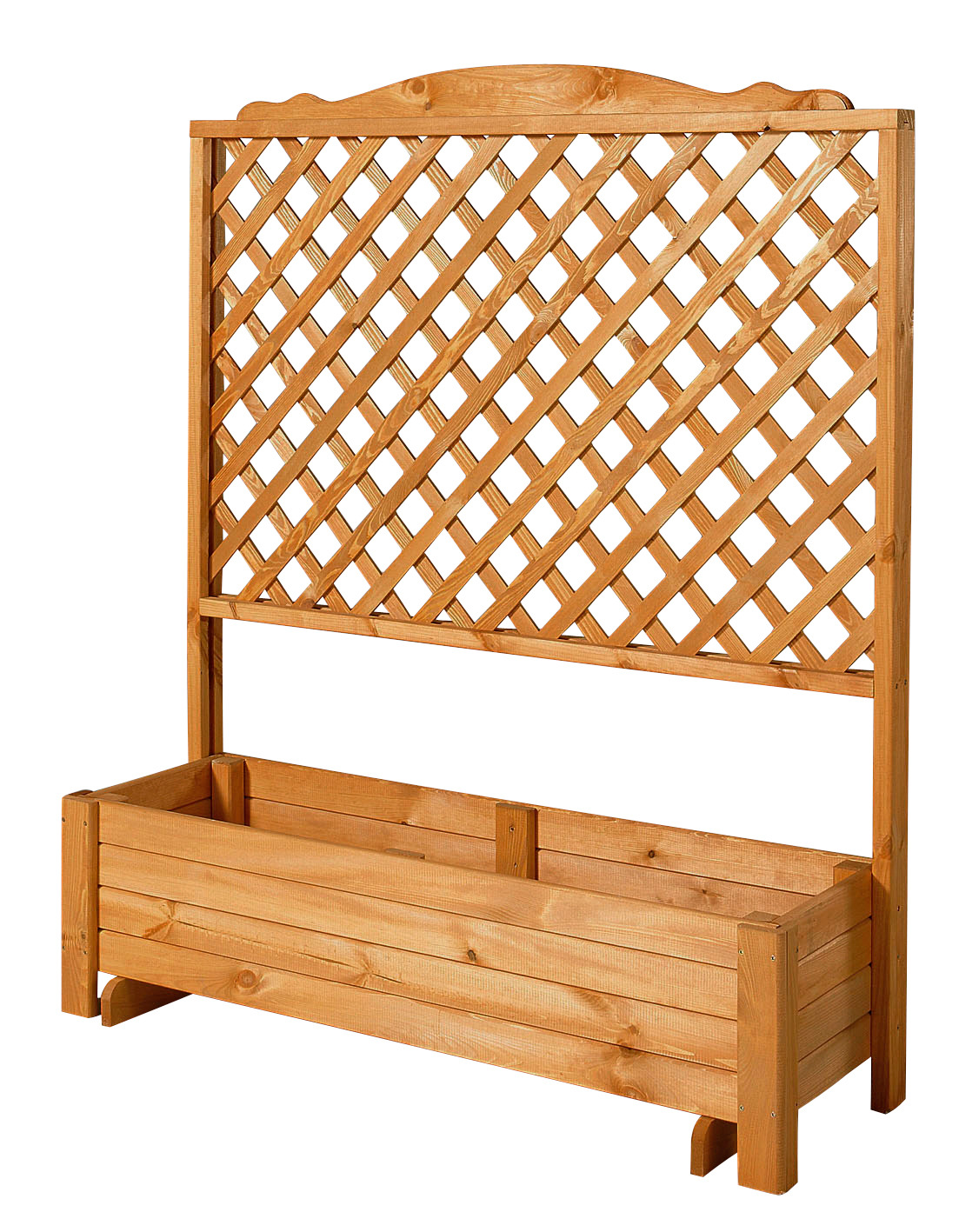 Spalier »Romantica«, mit Pflanzkasten, BxTxH: 120x38x140 cm