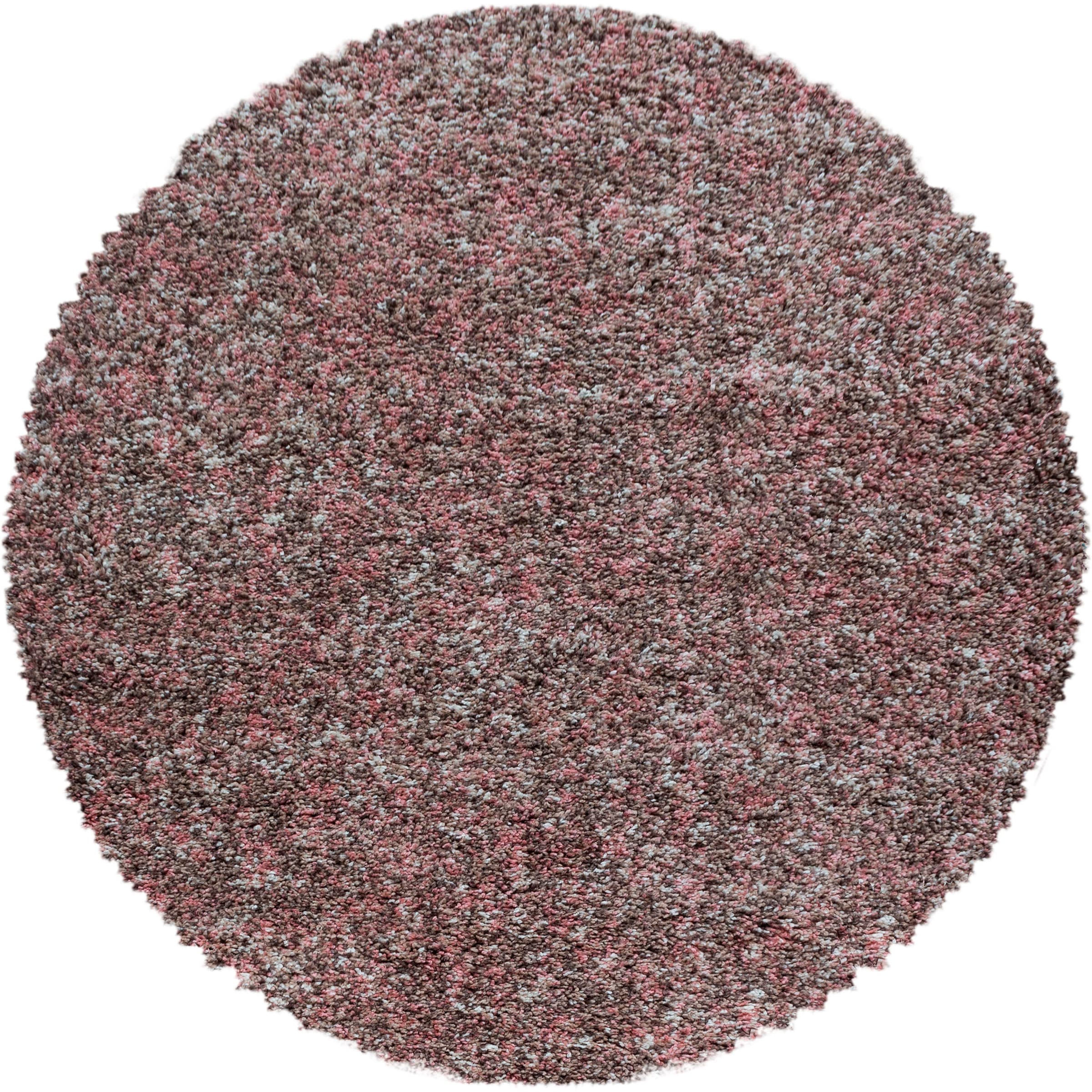 Ayyildiz Teppiche Hochflor-Teppich "Enjoy Shaggy,auch als Läufer und in Rund" rund 50 mm Höhe Shaggy, Langflor, meliert, Wohnzimmer, Schlafzimmer