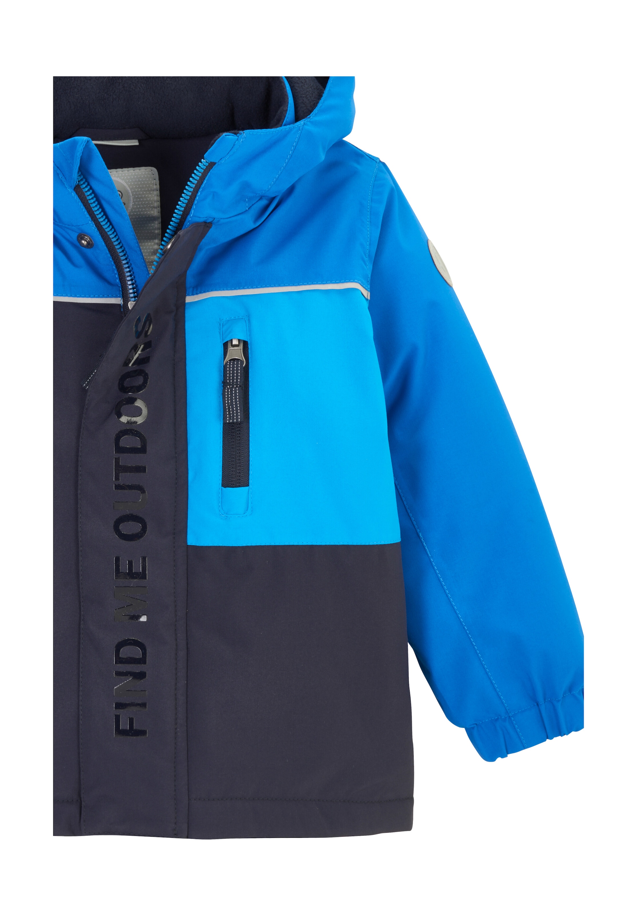 first instinct by killtec Funktionsjacke »FIOW 22 MNS JCKT« Wasserdichte Winterjacke mit Grow-Up-Funktion, reflektierendes Design