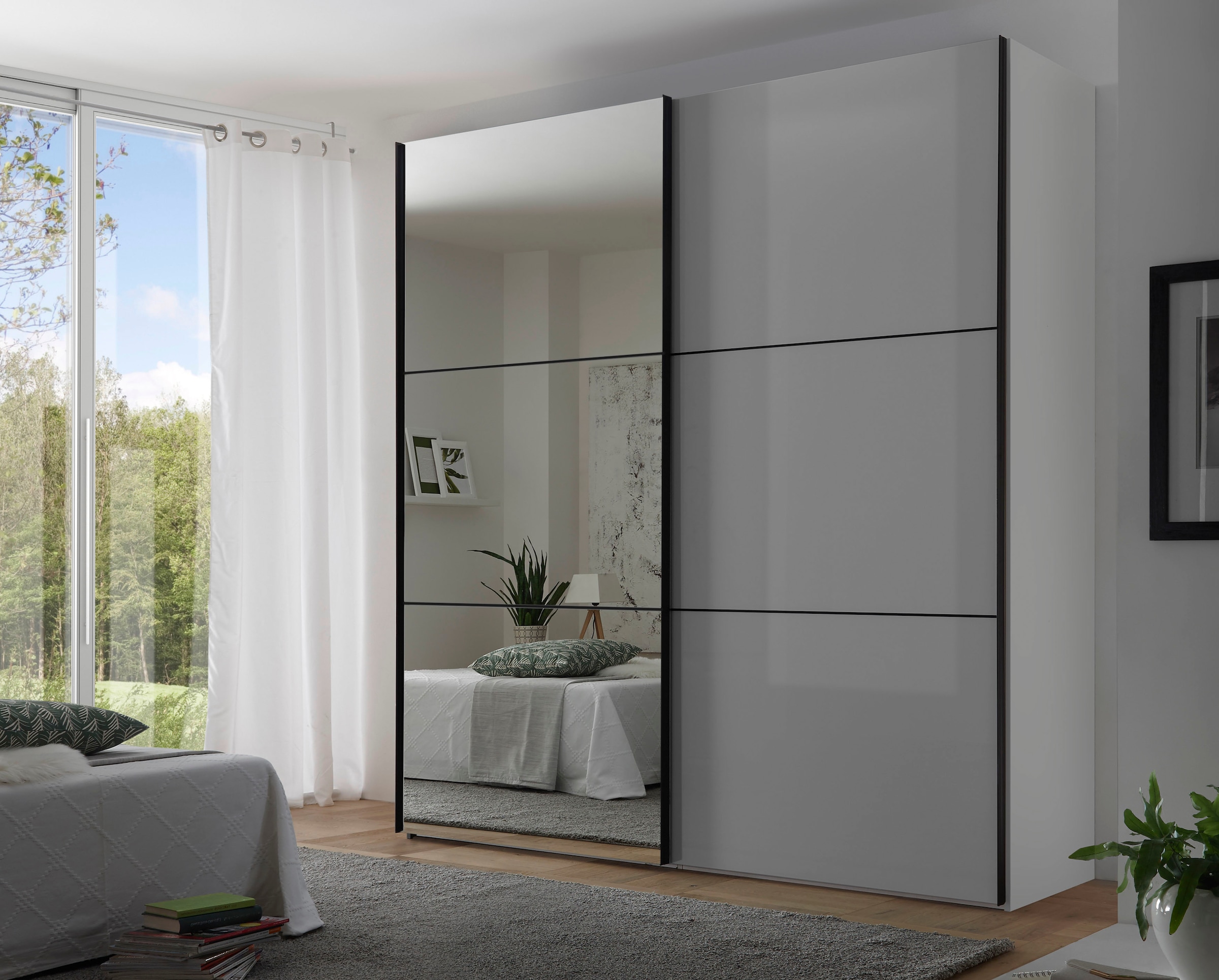 STAUD Schwebetürenschrank »Includo Glas, Made in Germany«