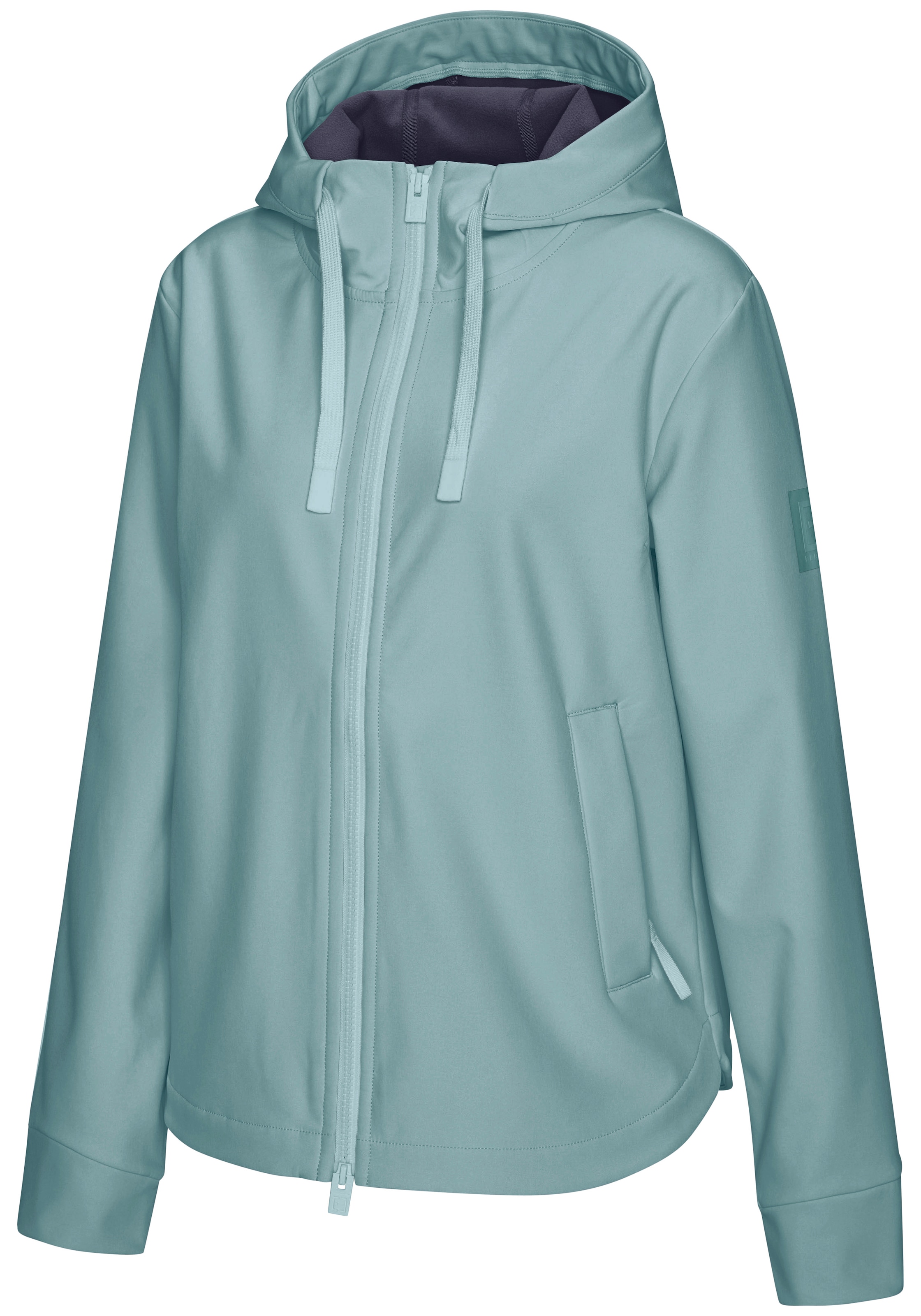 Elbsand Softshelljacke mit verstellbarer Kapuze