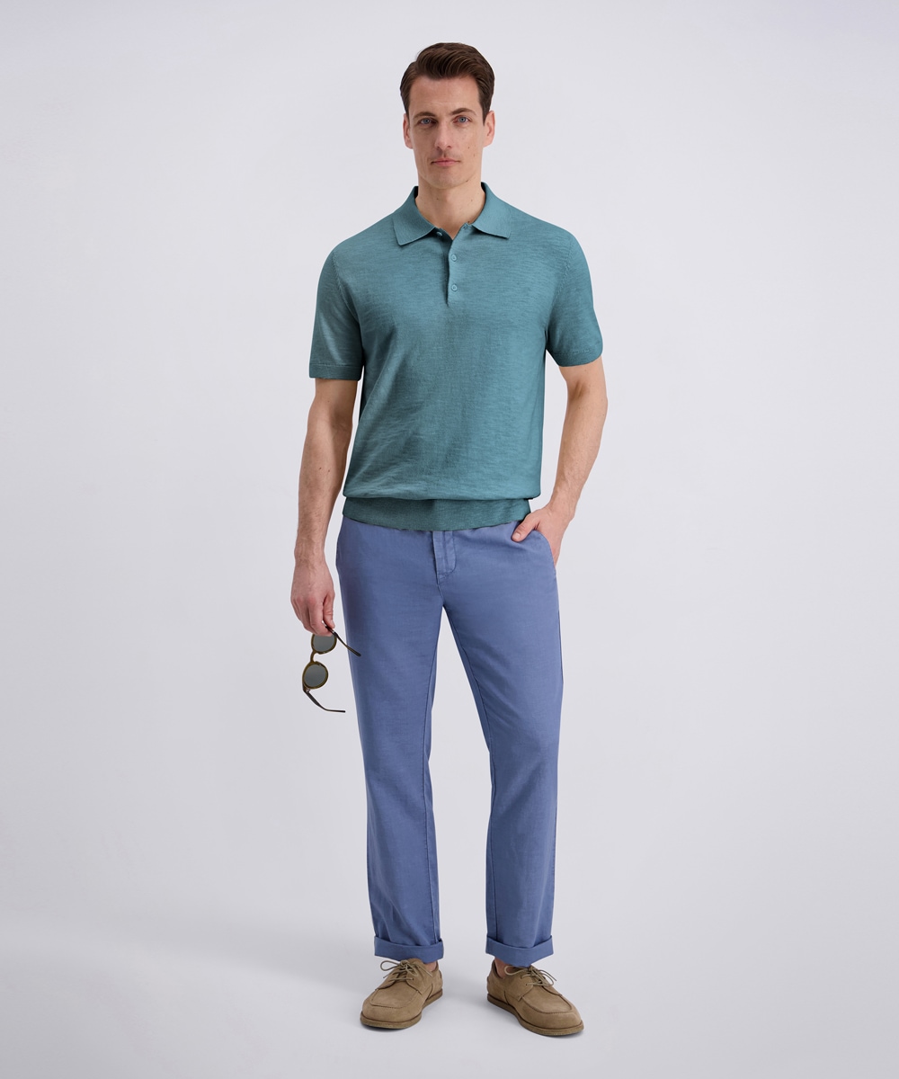 Pierre Cardin Poloshirt »Polo Strick« Regular Fit, Kurzarm, 3-Knopf-Form