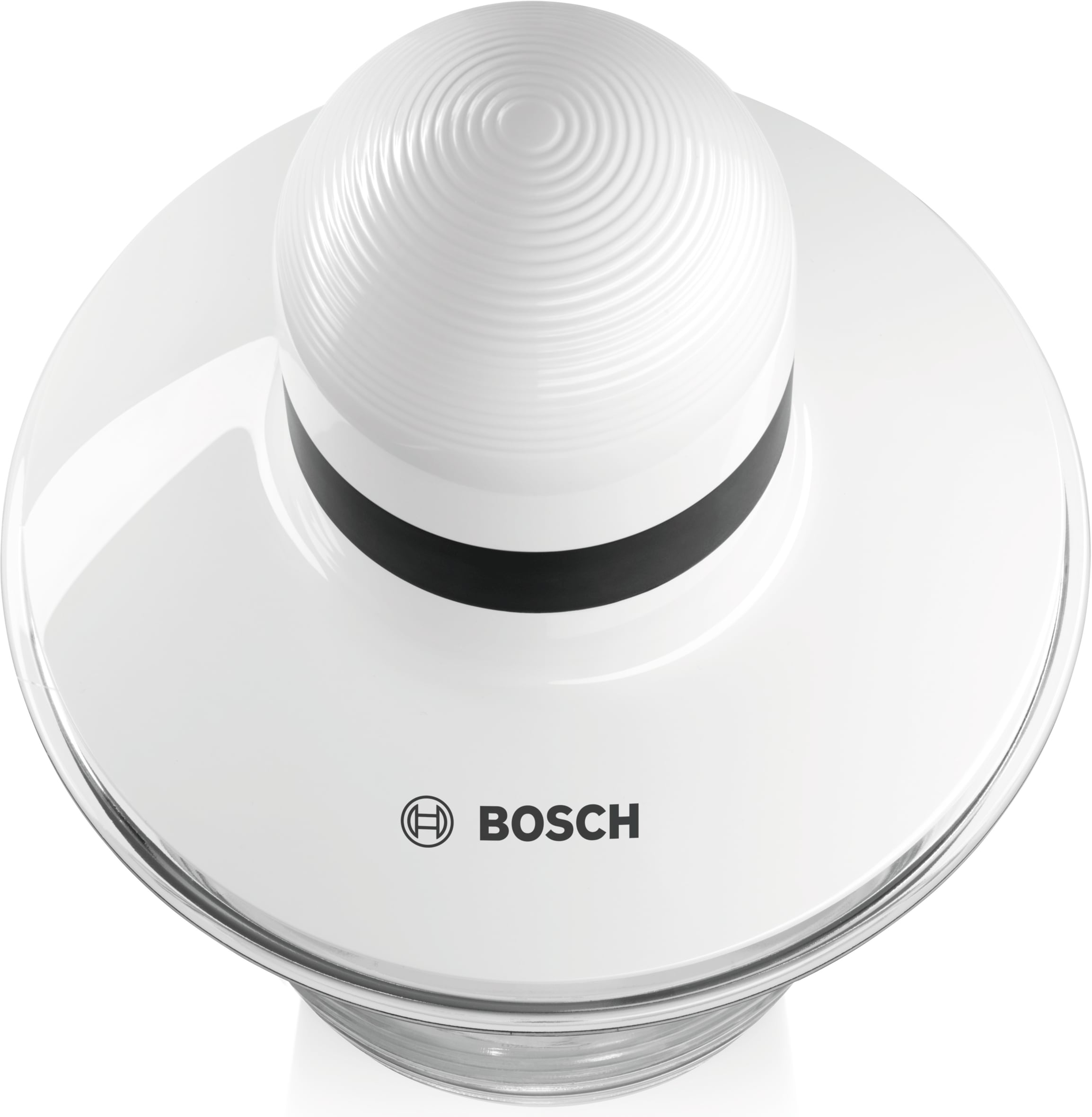 BOSCH Zerkleinerer »MMR08A1, 800ml Behälter, Schlagscheibe, Edelstahl-Messer, weiß«, 400 W, Behälter mikrowellengeeignet, Einhand-Bedienung