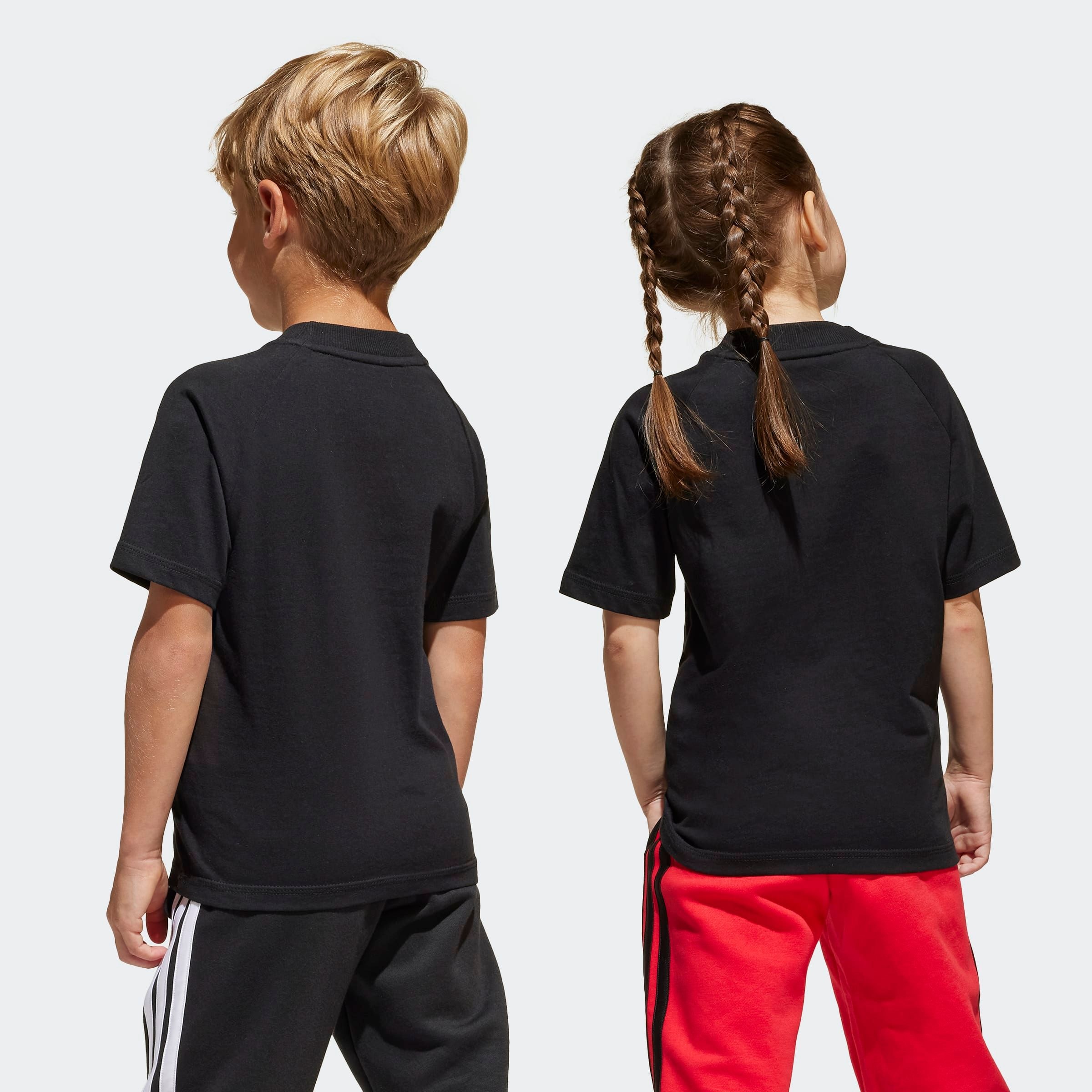 adidas Sportswear T-Shirt »LK LIN TEE 160« für Kinder, Rundhalsausschnitt, ohne Verschluss, weiches Material