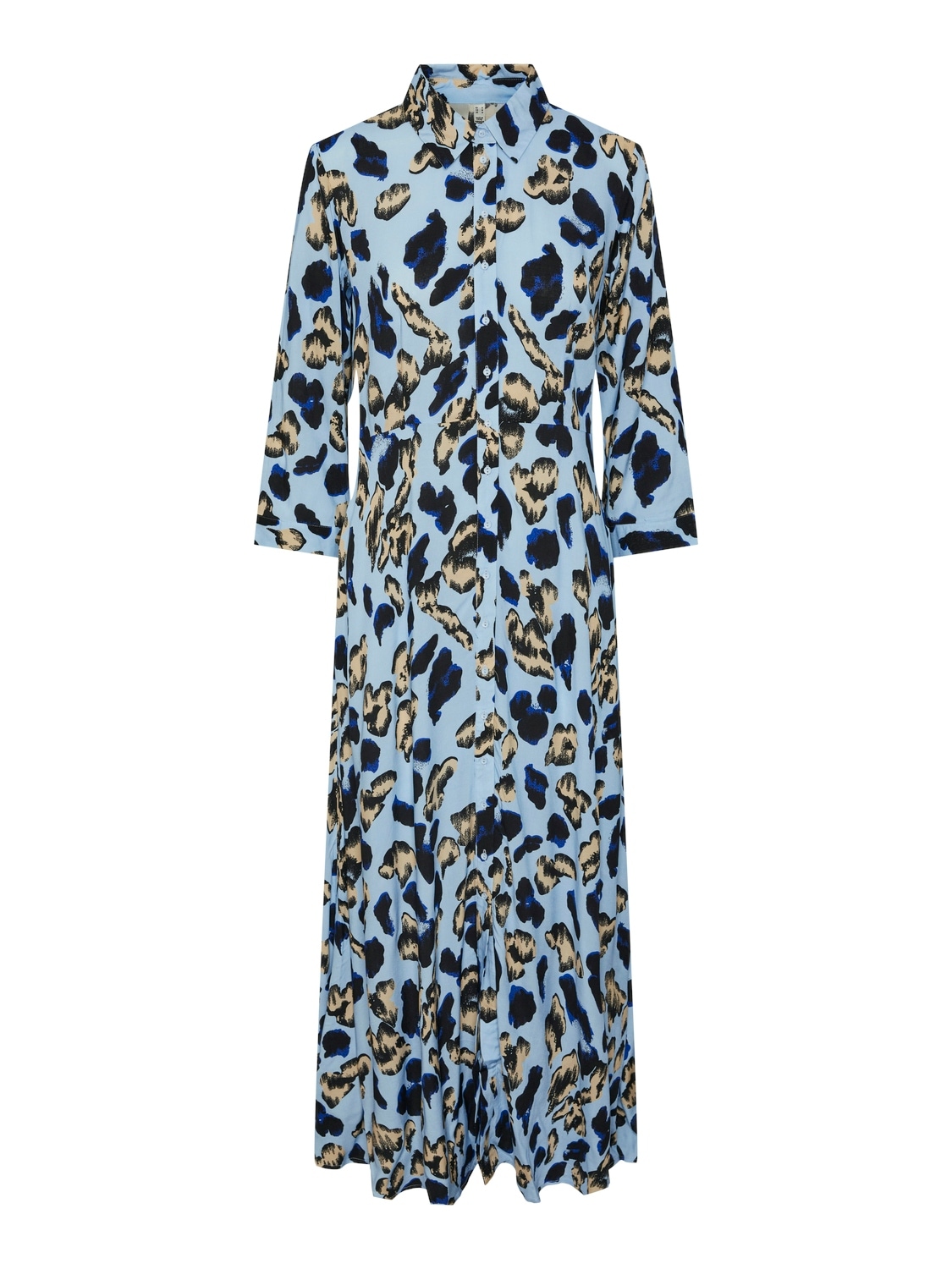 Y.A.S Hemdblusenkleid »YASSAVANNA LONG SHIRT DRESS«, Sommerkleid, mit 3/4 Ärmel