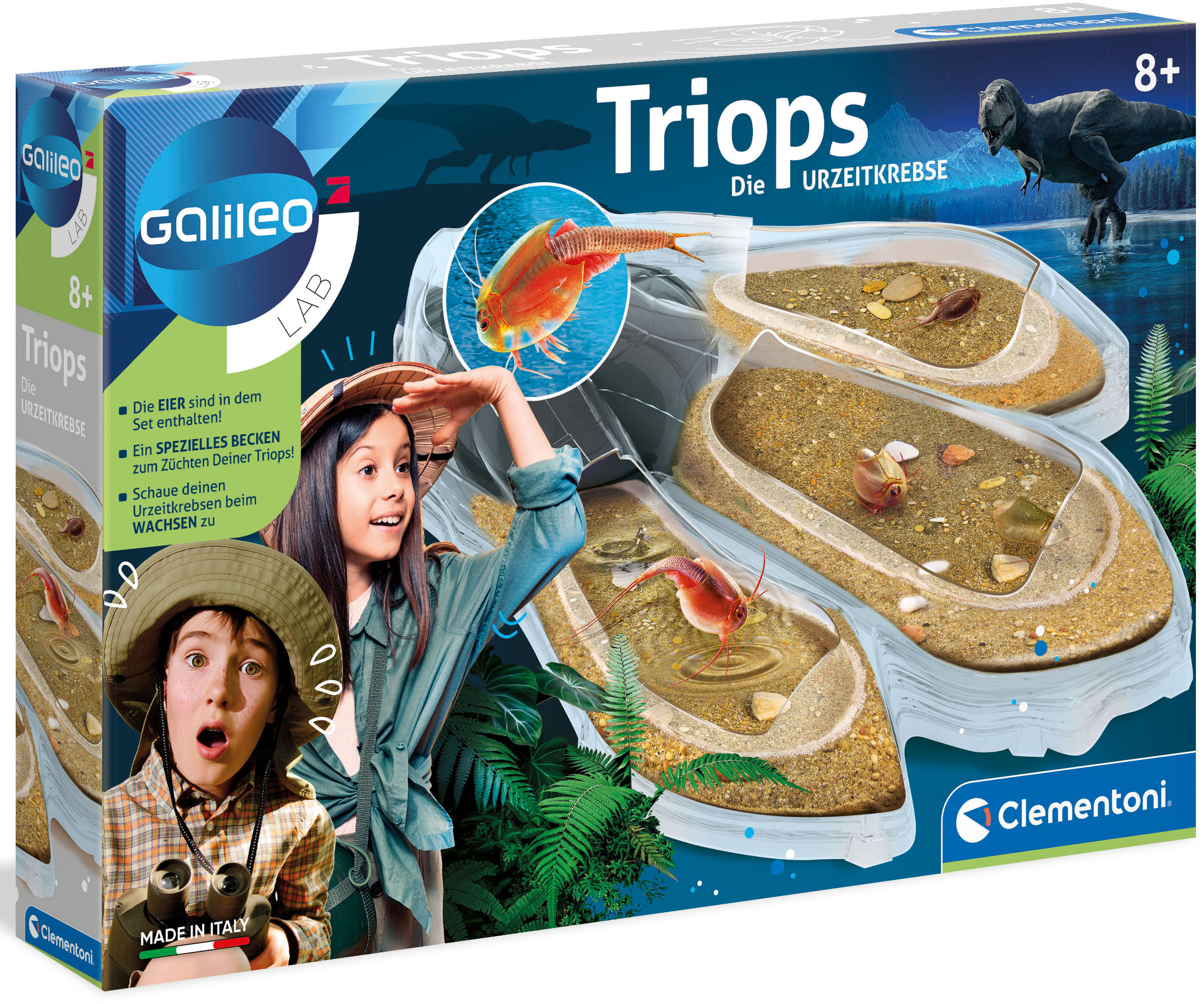 Experimentierkasten »Galileo, Original Triops Maxi de Luxe«, Made in Europe