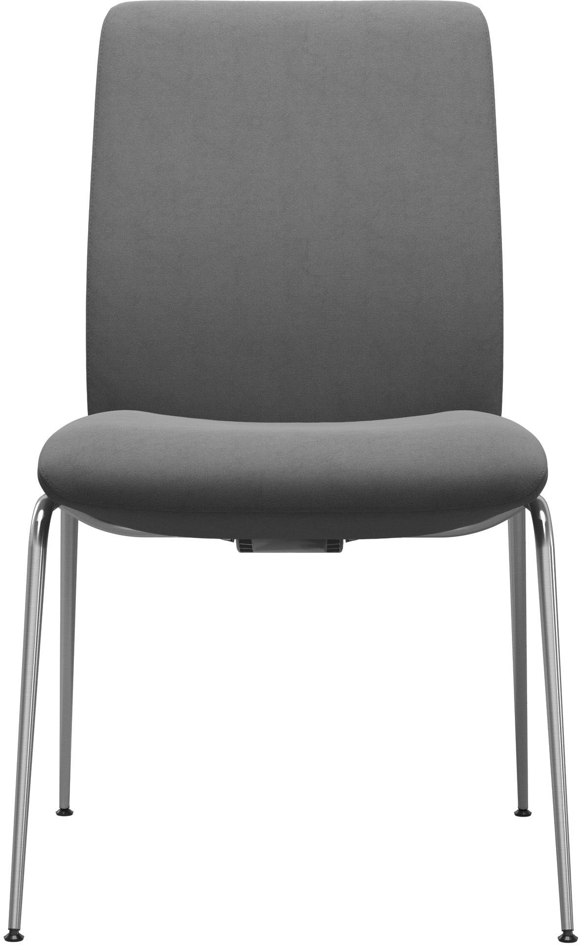 Stressless® Polsterstuhl »Laurel«, Microfaser DINAMICA, Low Back, Größe L, mit Beinen aus Stahl in Chrom glänzend