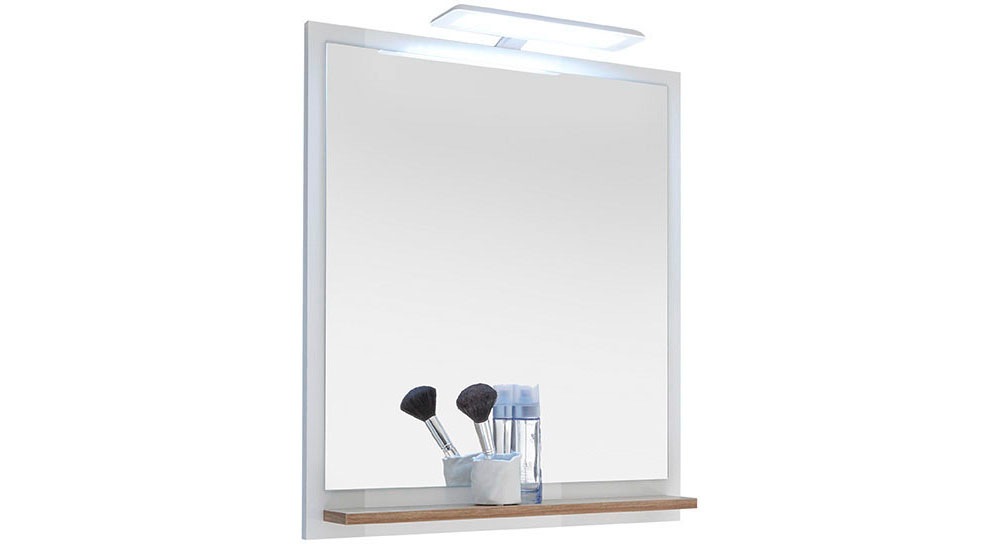 Saphir Badmöbel-Set »Quickset 947 3-teilig, Waschbeckenunterschrank mit Spiegel« 4 Stk. tlg.