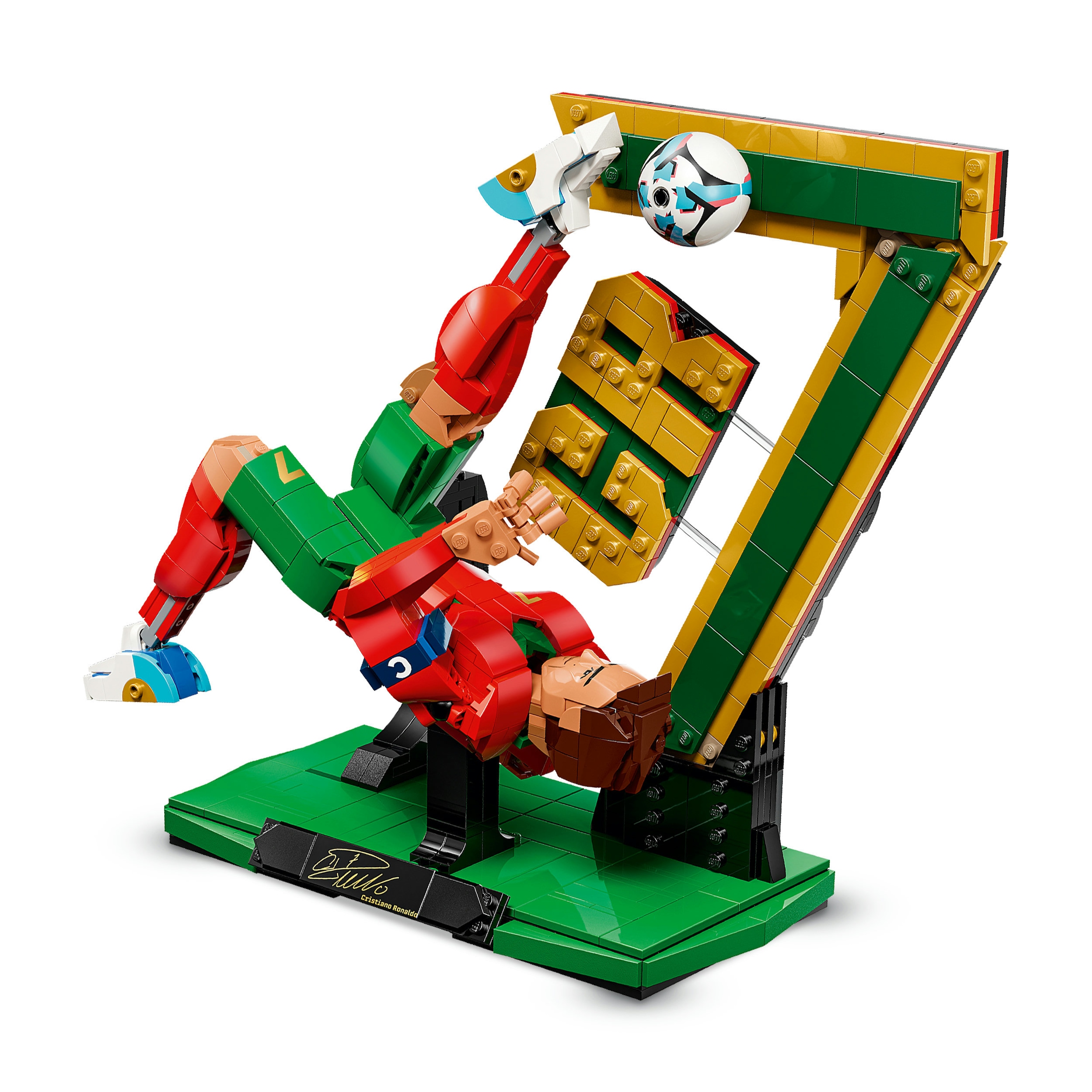 LEGO® Konstruktionsspielsteine »Cristiano Ronaldo – Fußballlegende (43016), LEGO Editions Football«
