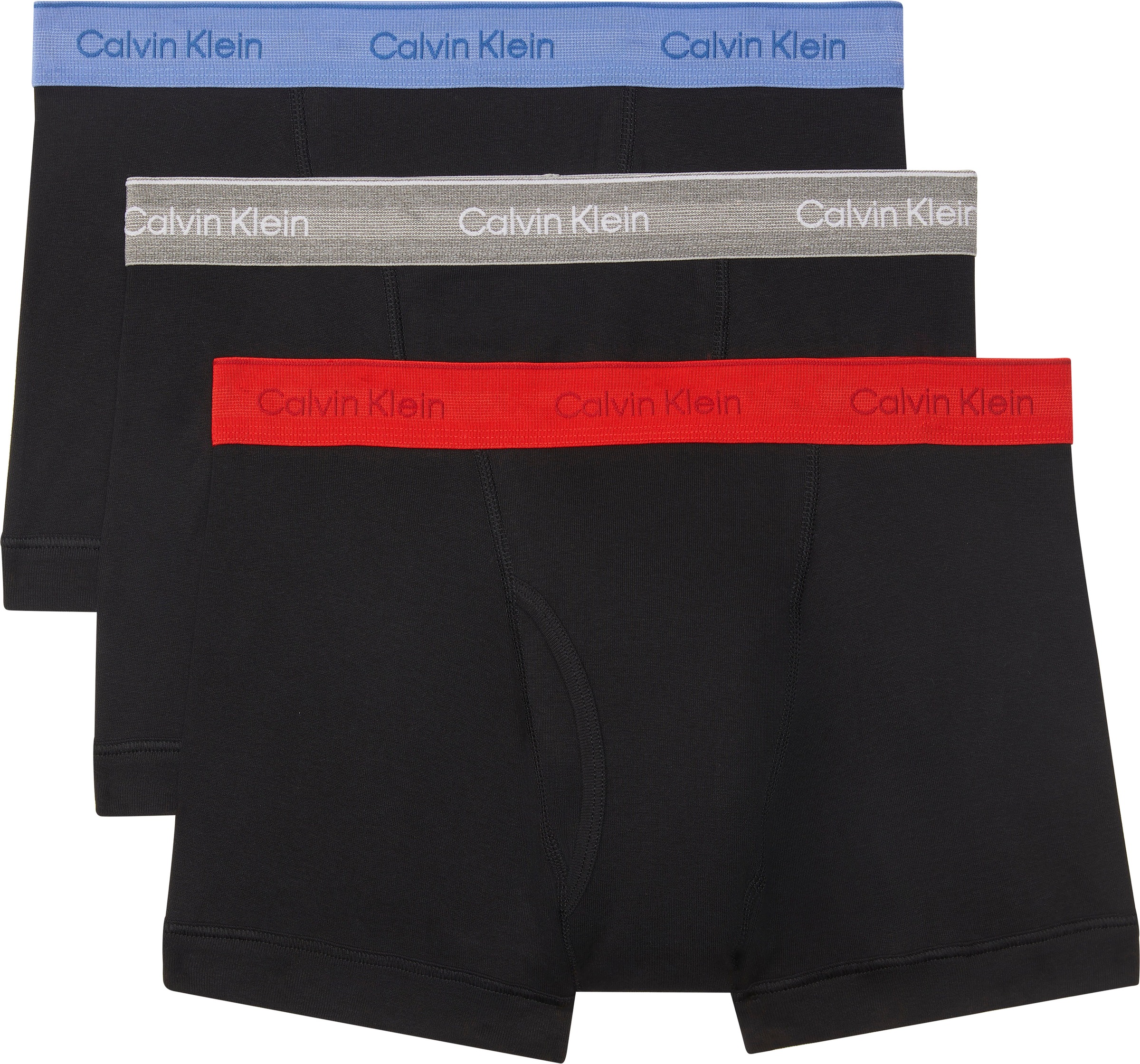 Calvin Klein Underwear Boxershorts »TRUNK 3PK«, (Packung, 3er-Pack), mit Logo-Elastikbund