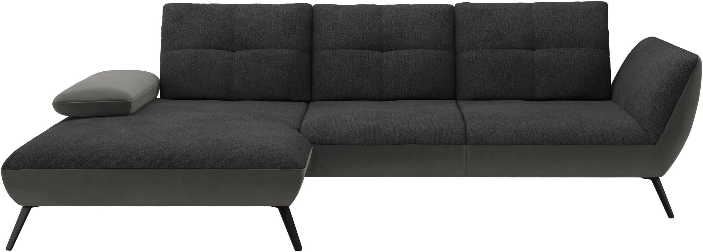 Places of Style Ecksofa »Mikado L-Form«, inkl. Sitztiefenverstellung und Armteilverstellung