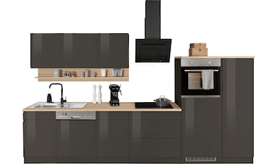 HELD MÖBEL Küchenzeile »Virginia«, mit E-Geräten, Breite 350 cm kaufen