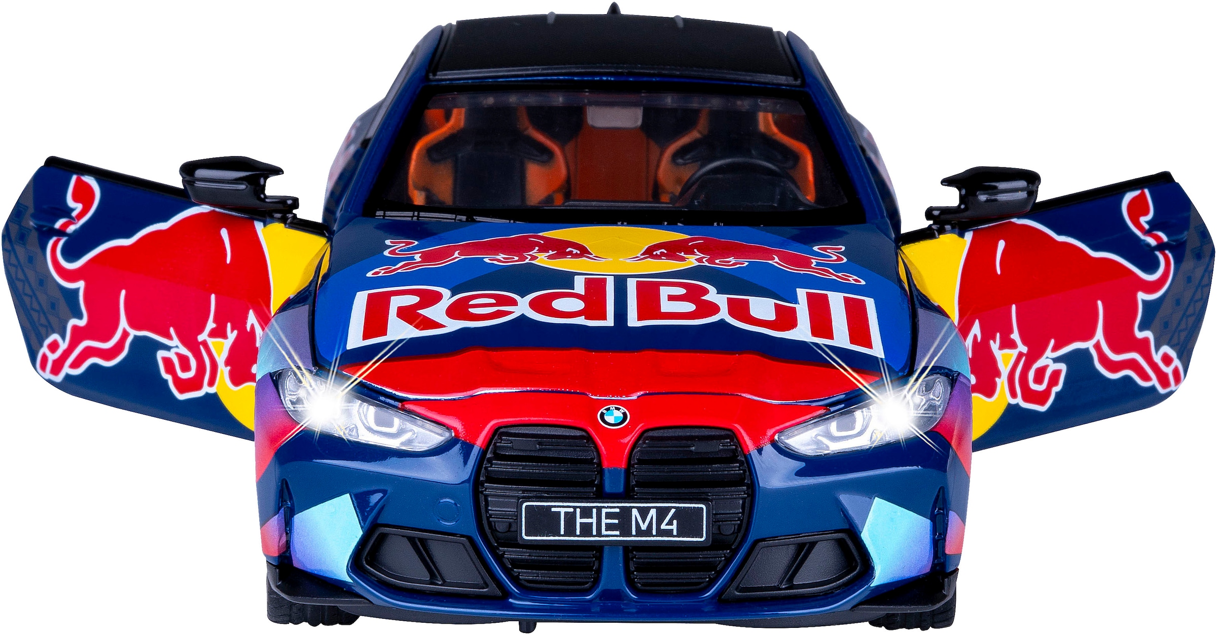 Jamara Spielzeug-Auto »Diecast BMW M4 blau inklusive Batterien« LED Licht; Maßstab 1:24