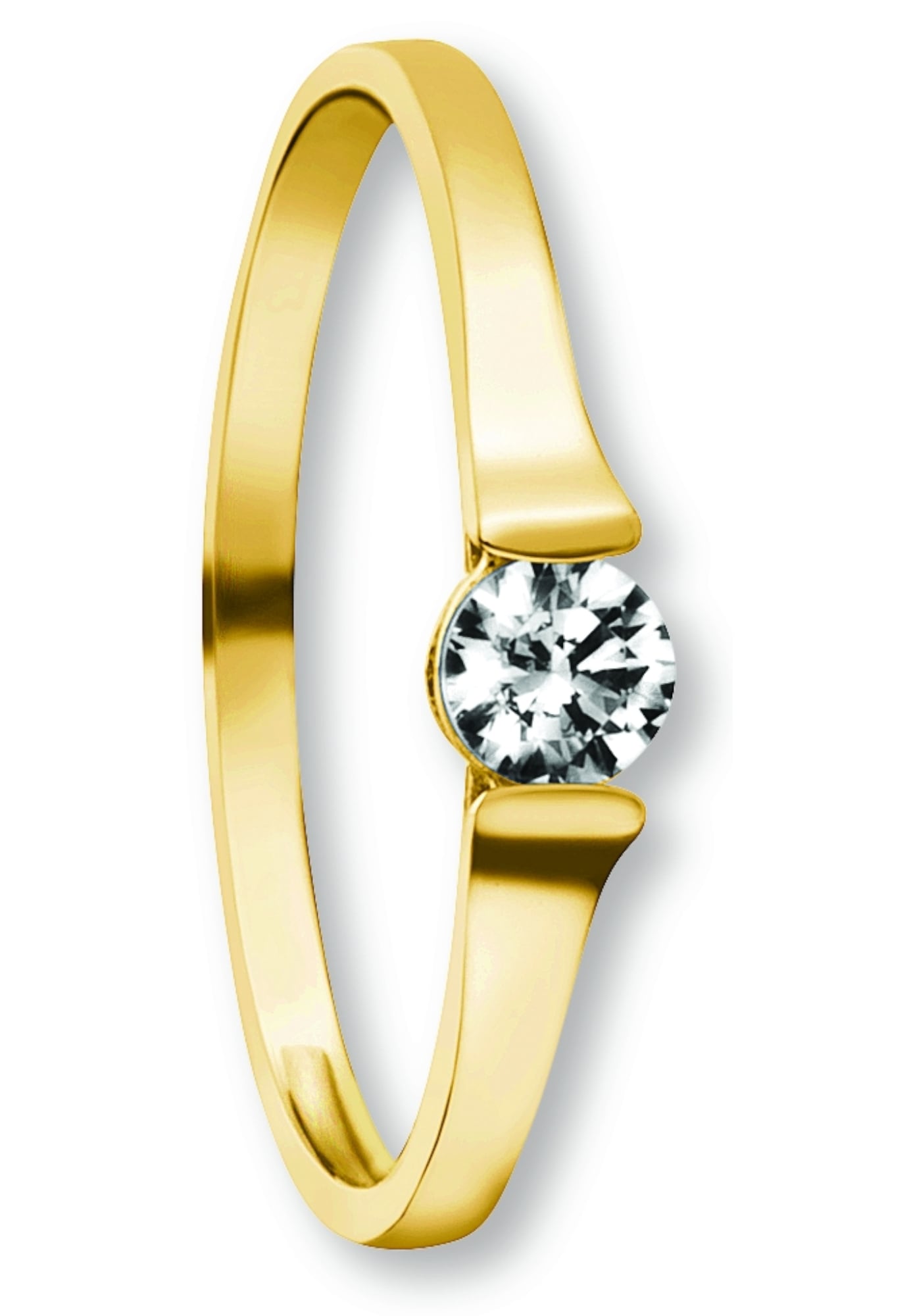 Goldring »Zirkonia Ring aus 333 Gelbgold«