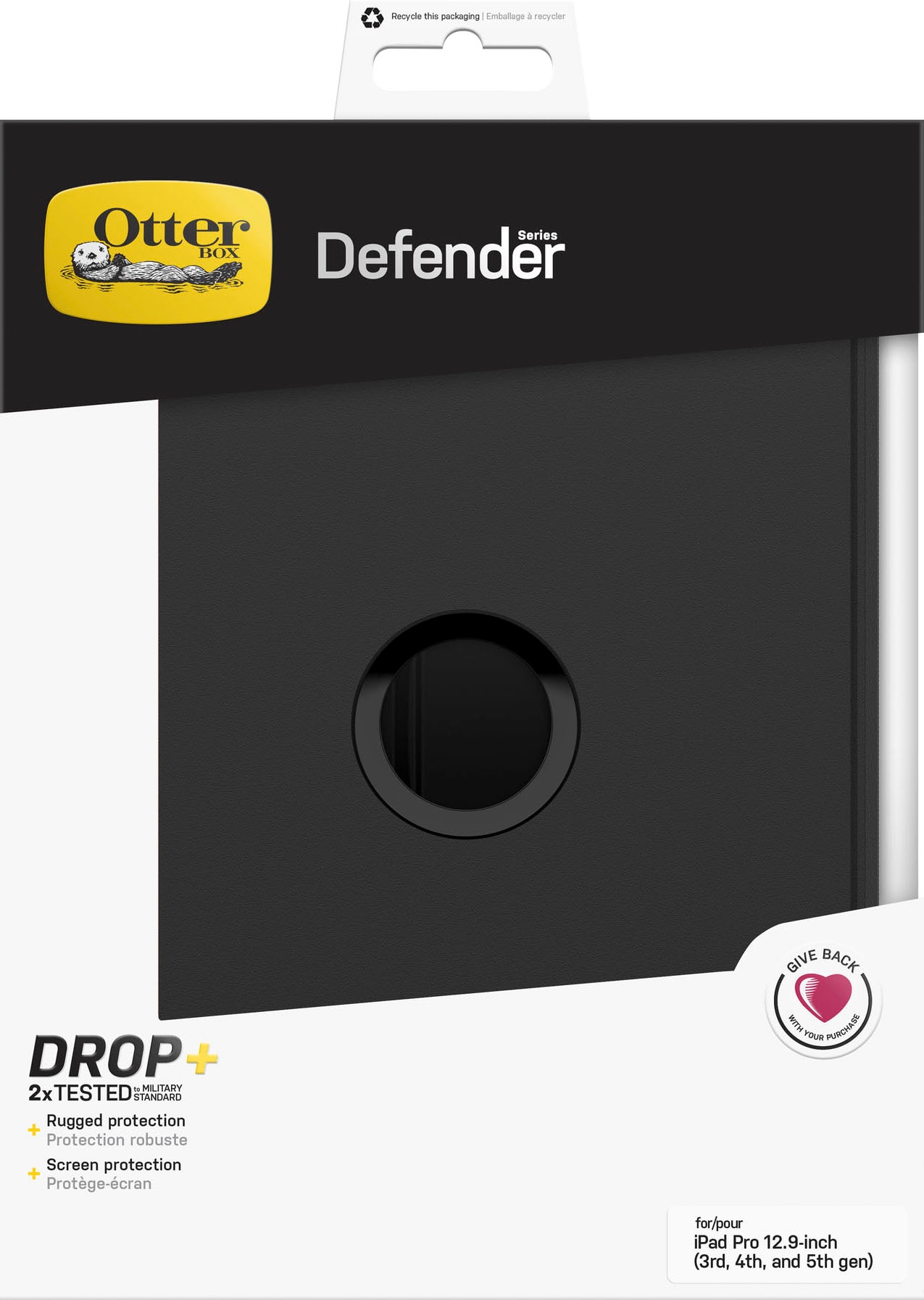 Otterbox Tablet-Hülle »Defender Series für Apple iPad Pro (12.9-inch) (5th gen)«, IPad Pro 12,9" (5. Generation), 32,8 cm (12,9 Zoll)