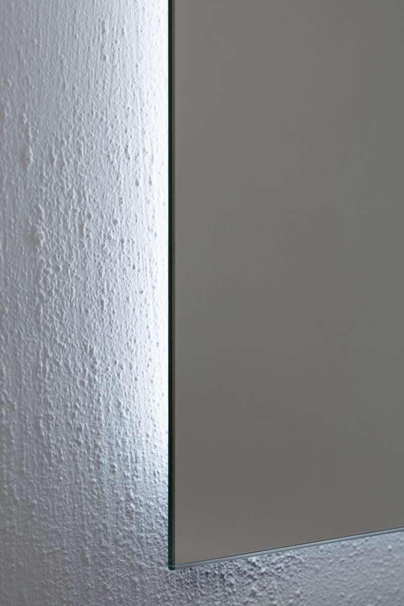 welltime Spiegel »Mini, Badmöbel, Waschtischunterschrank inkl. Waschbecken« mit Ambiente LED Licht, Breite 36 cm, FSC®-zertifiziert