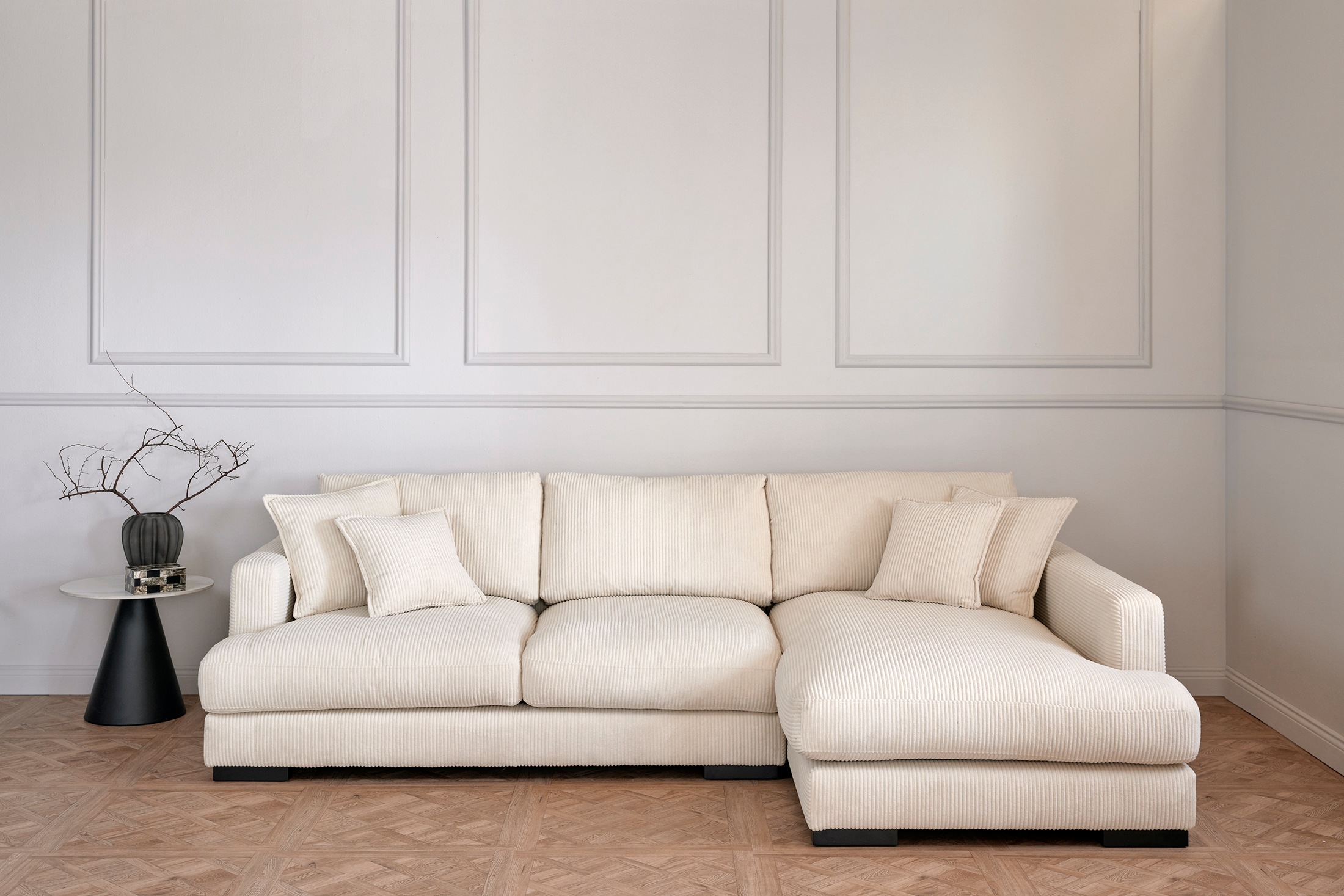 Jahnke Ecksofa »RELAX ASPEN CORNER« Platz für bis zu 5 Personen,Taschenfederkernpolsterung,L-Form,B:271 cm