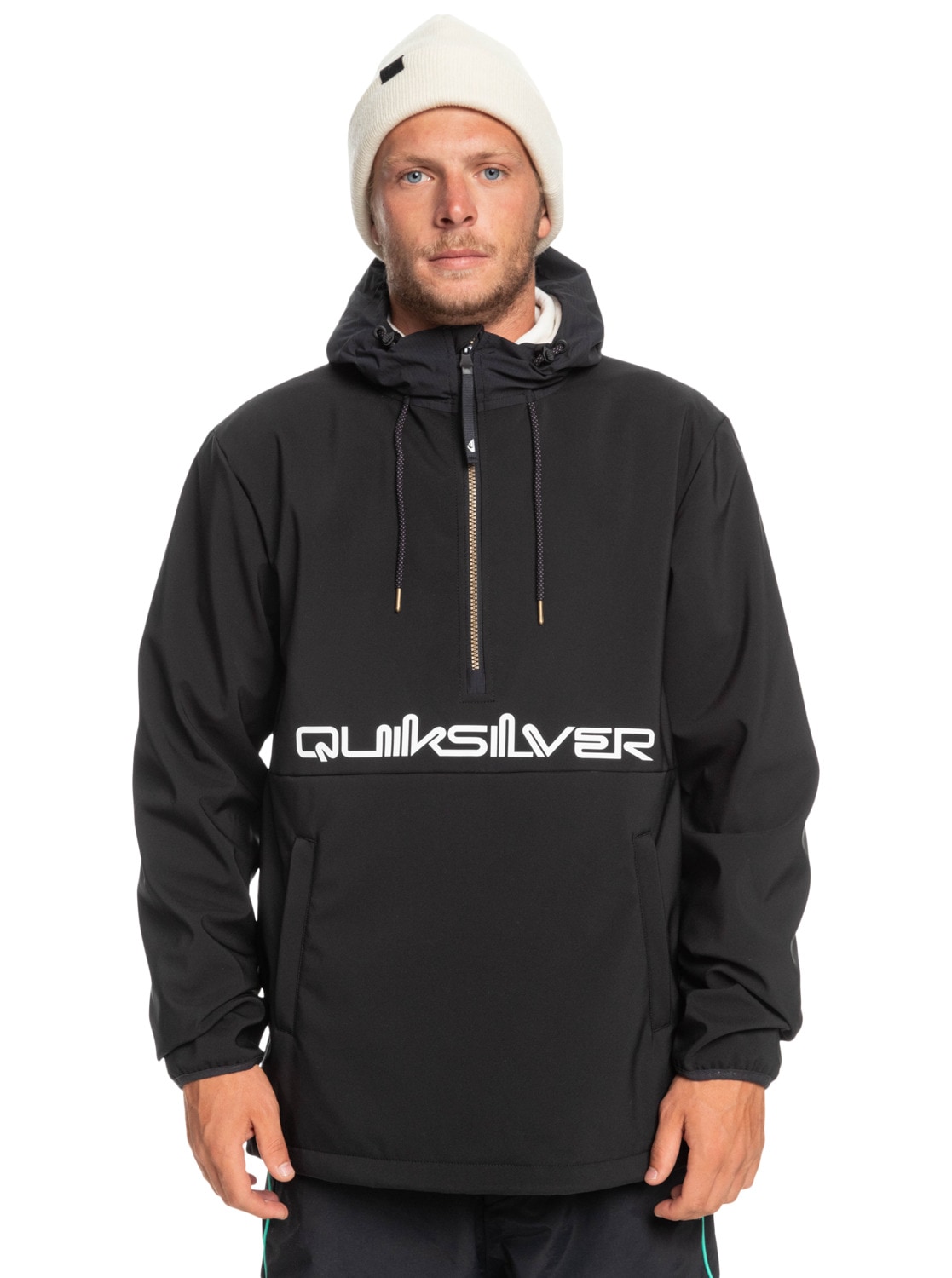 Quiksilver Fleecejacke »Live For The Ride«, mit Kapuze