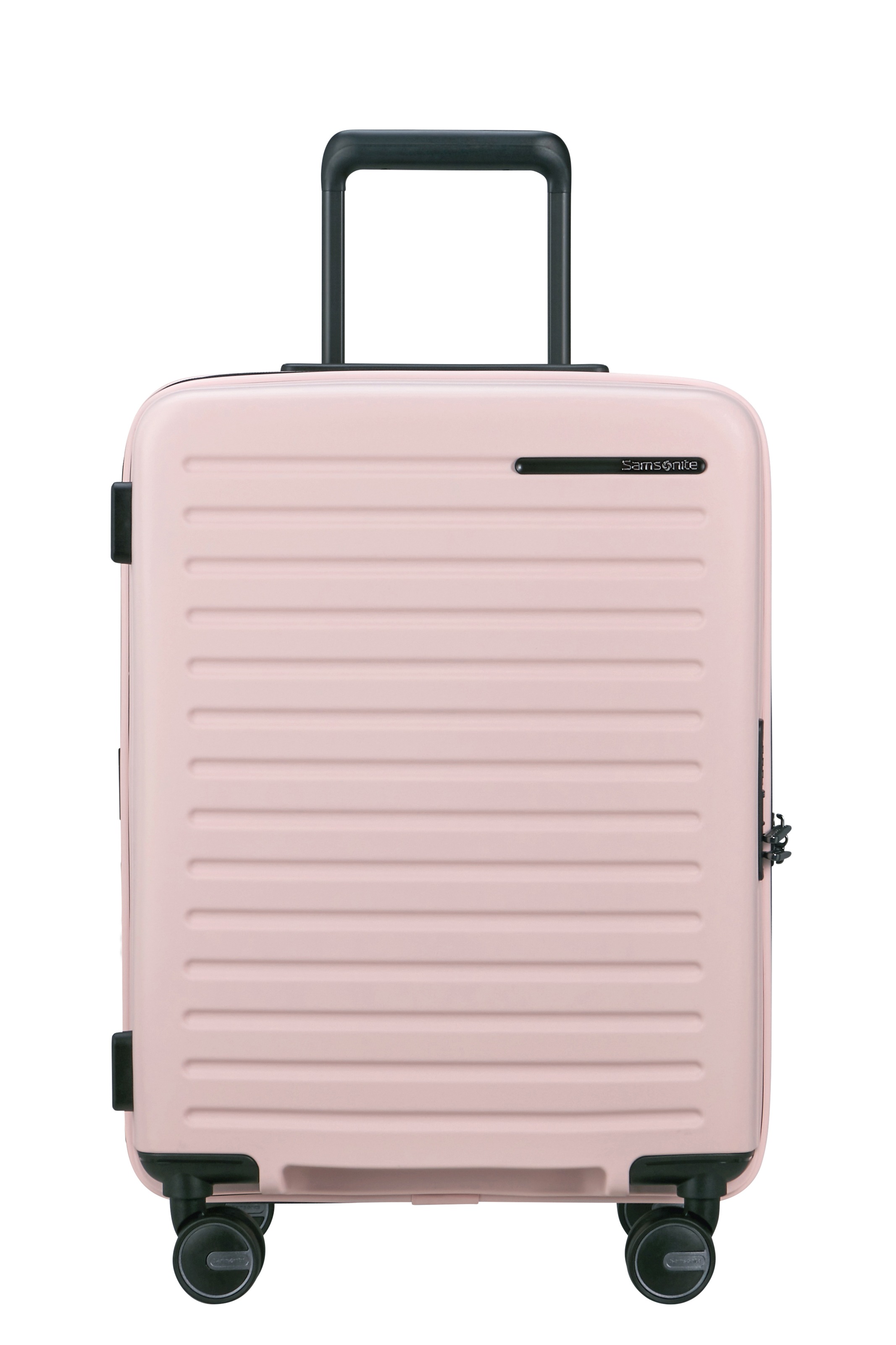 Samsonite Hartschalen-Trolley »RESTACKD« 39 l 4 Rollen mit fester Trennwand und verstellbaren Packgurten