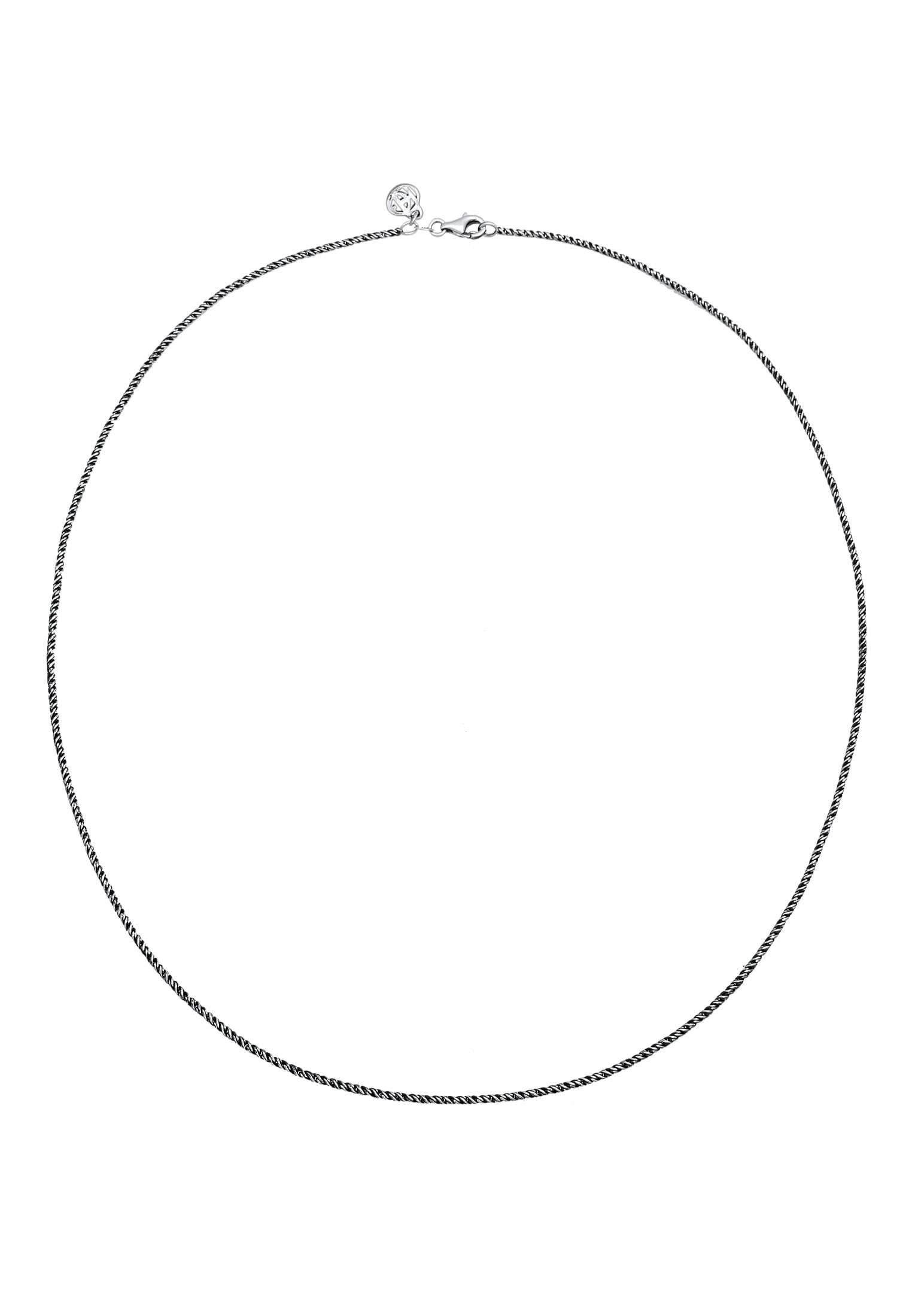 HAZE & GLORY Silberkette »Halskette Premium Kordelkette Twisted 925 Sterling Silber«