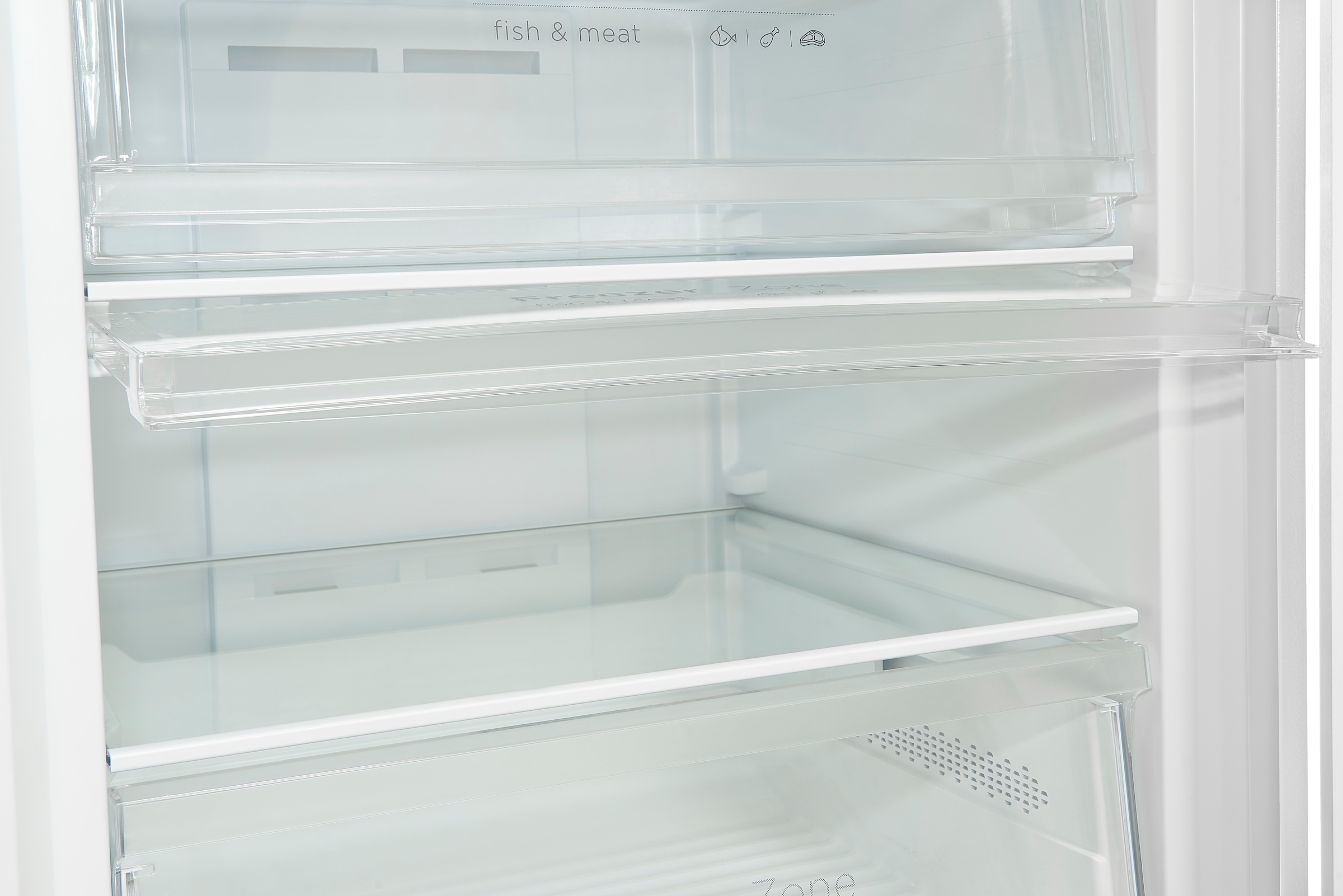 exquisit Gefrierschrank »GS380-NF-H-050D weiss«, 185,5 cm hoch, 71 cm breit, Türanschlag wechselbar