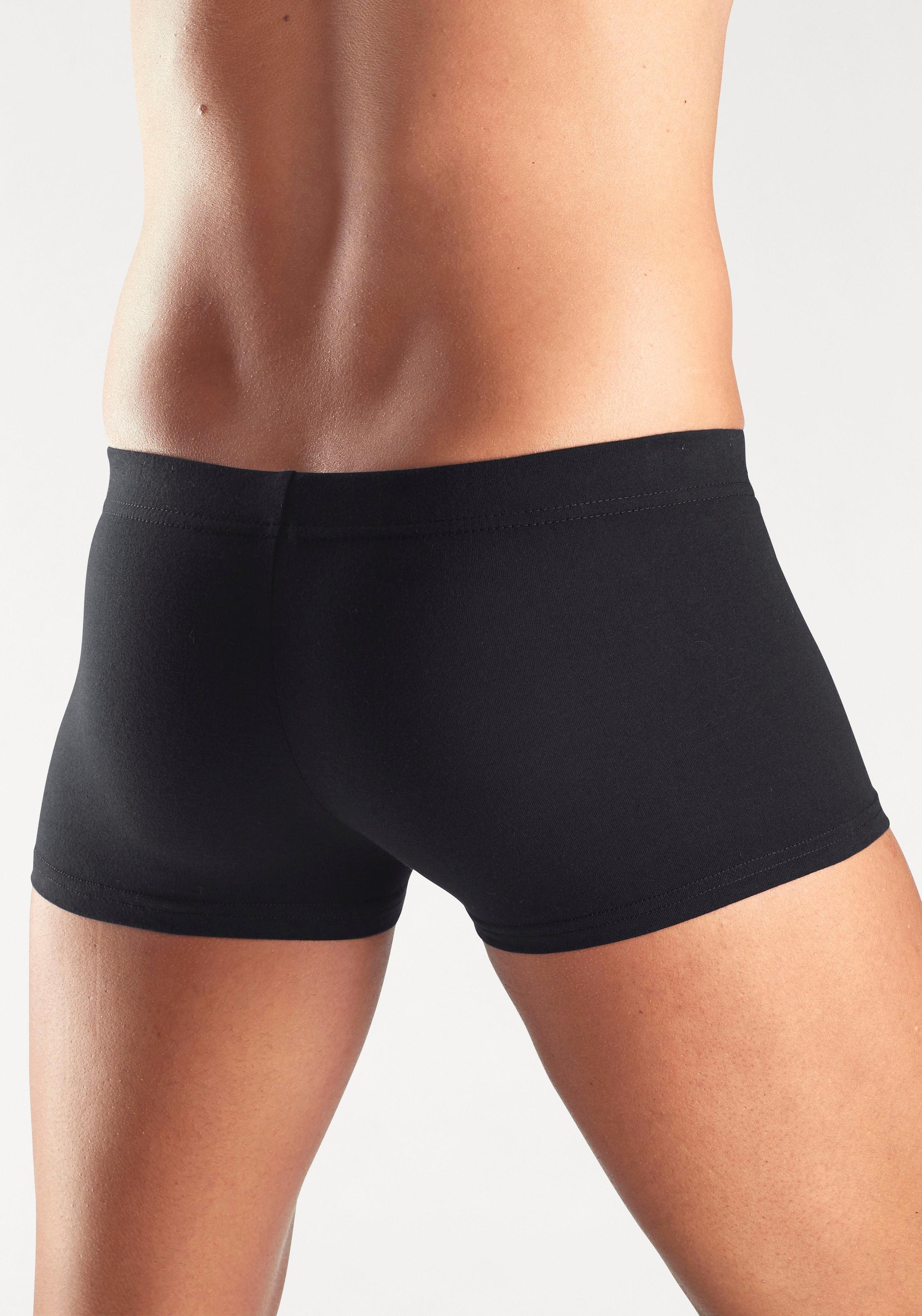 H.I.S Hipster, (Packung, 5 St.), Boxershorts aus Baumwollstretch