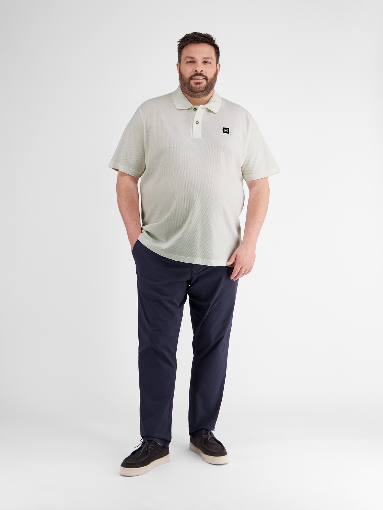 LERROS Poloshirt »LERROS Herren Poloshirt in Übergrößen«