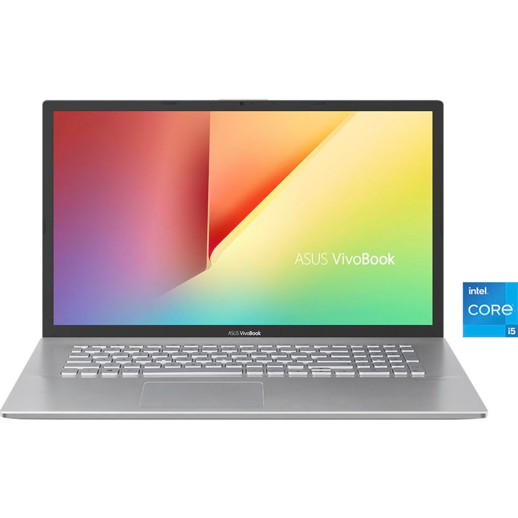 Asus Notebook »Vivobook S17 S712EA-AU341W«, 43,9 cm, / 17,3 Zoll, Intel, Core i5, Iris Xe Graphics, 512 GB SSD