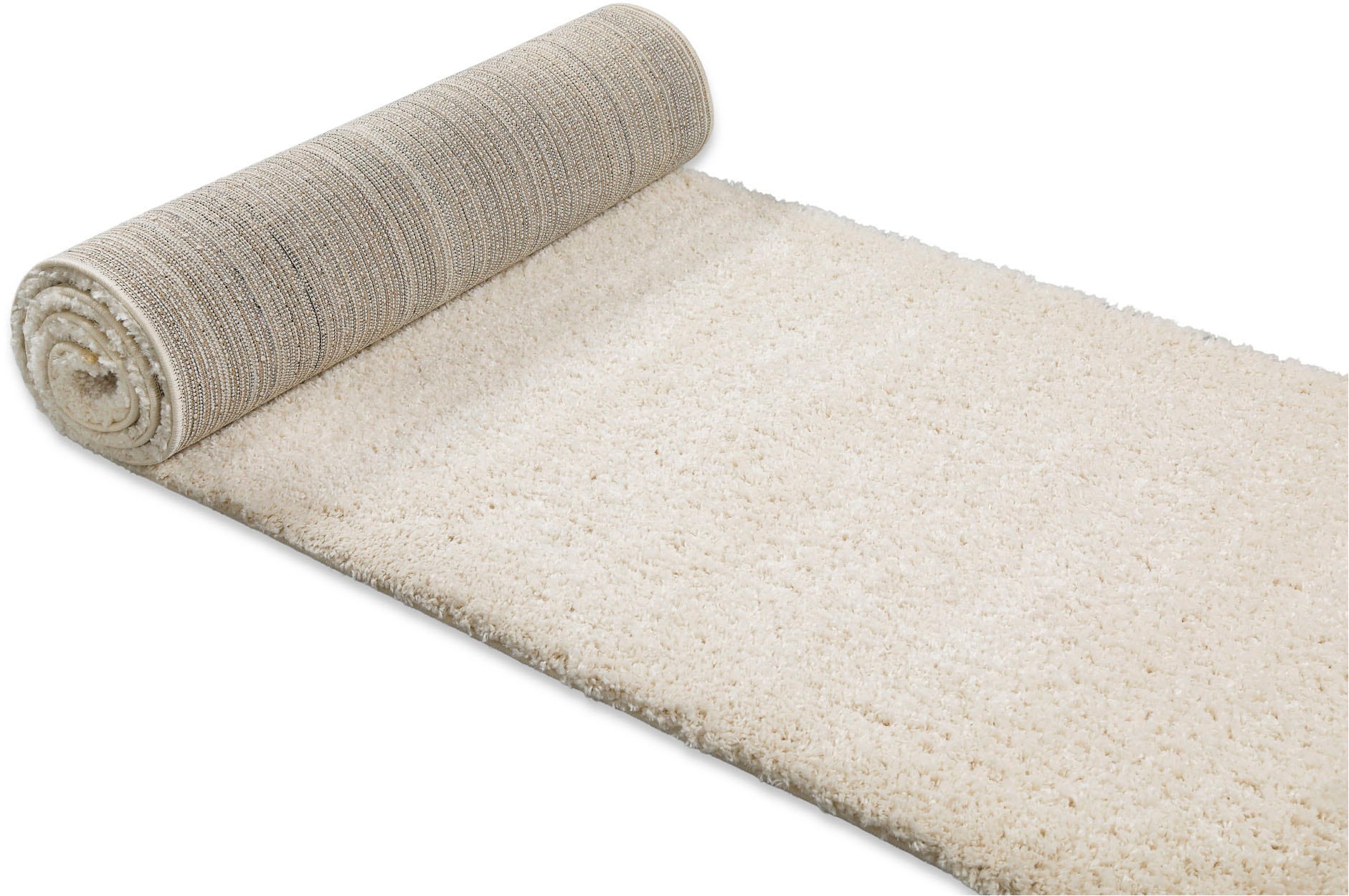 Wecon home Hochflor-Teppich »STUDIO  zero« rechteckig 35 mm Höhe weicher und kuscheliger Flor, Wohnzimmer, Schlafzimmer, im Berber-Stil