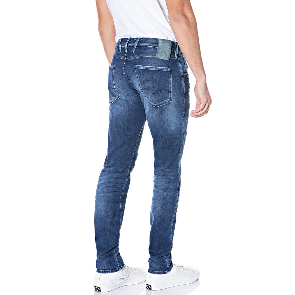 Replay Slim-fit-Jeans »ANBASS HYPERFLEX BIO«