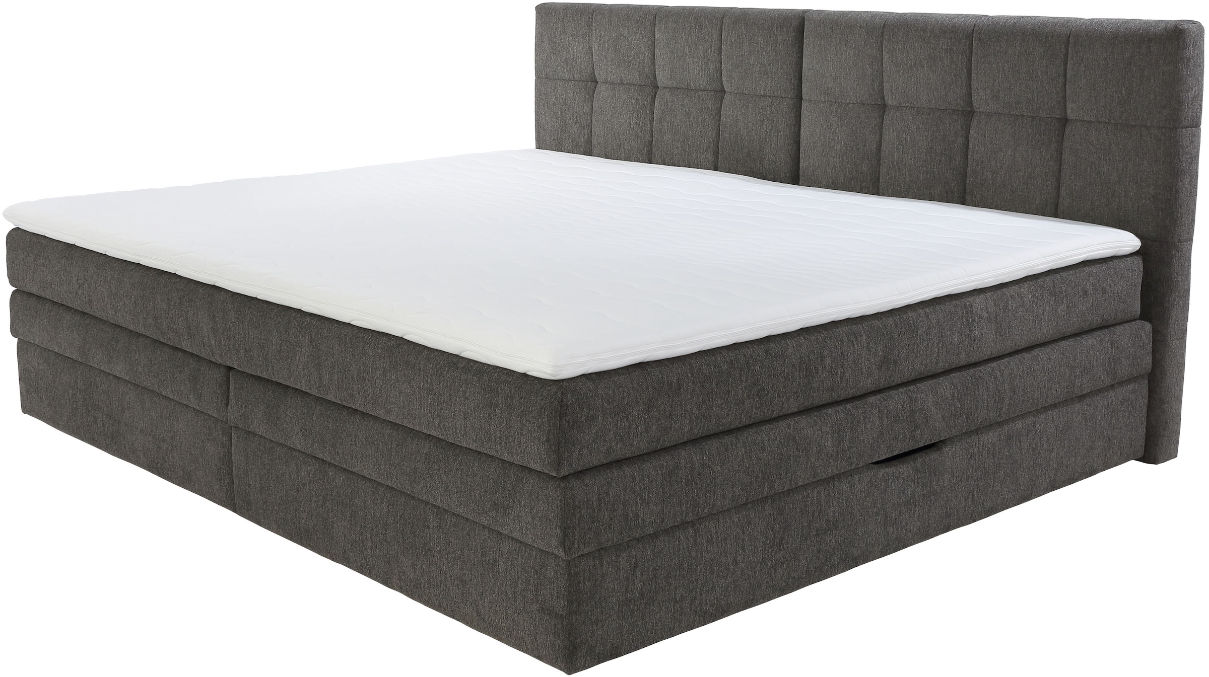 Jockenhöfer Gruppe Boxspringbett »Casa Grande in der Breite 240cm, Familienbett mit riesigem Bettkasten« 7-Zonen-TTFK-Matratze, KS-Topper, verschiedene Härtegrade wählbar