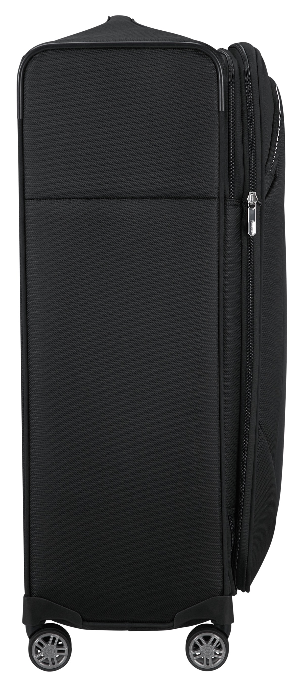Samsonite Weichgepäck-Trolley »RE-LITE, verschiedene Größen und Farben«, (Set, 2 St., mit 2 Packwürfeln), 4 Rollen, Reisekoffer TSA-Schloss Stickerbogen Volumenerweiterung Laptopfach