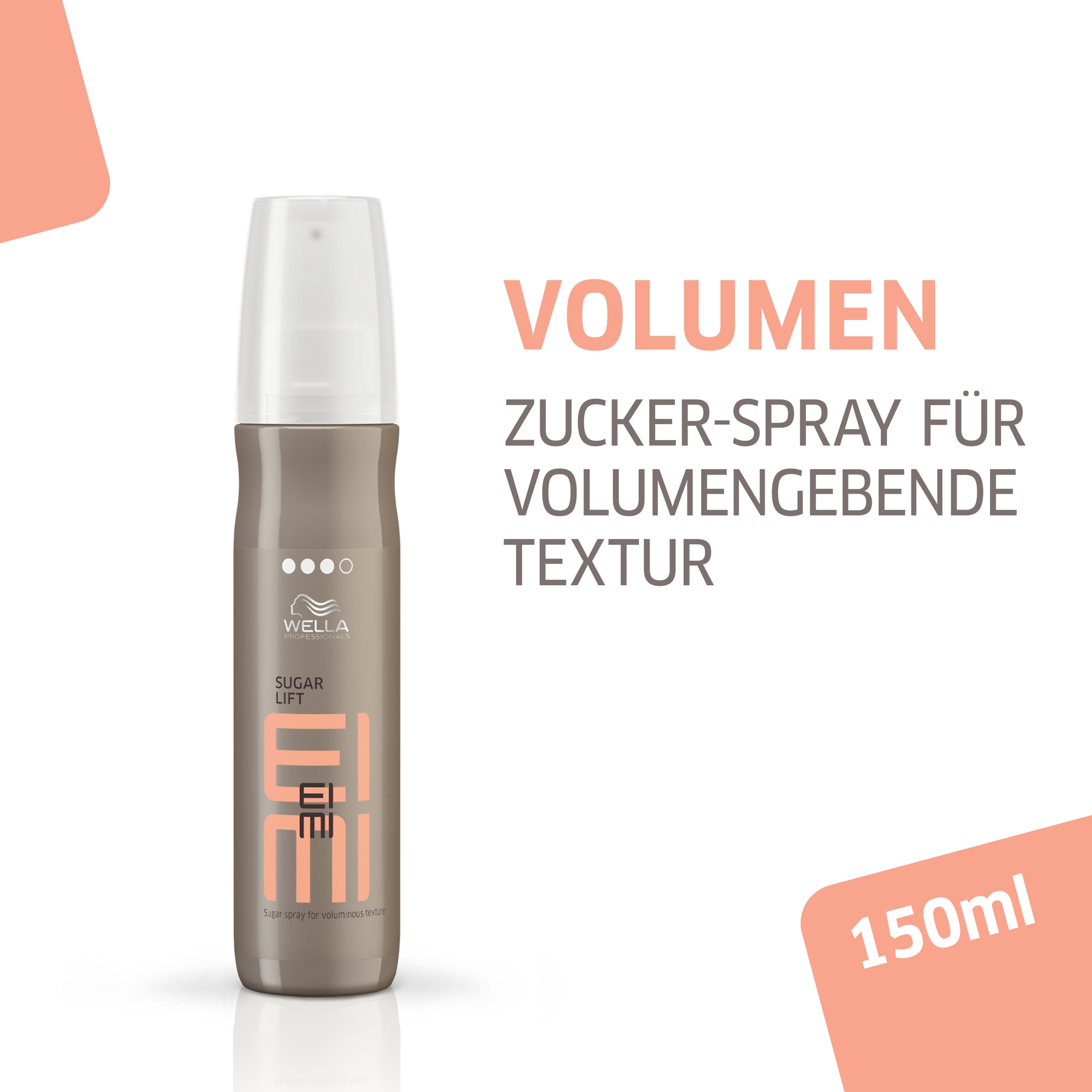Wella Professionals Haarpflege-Spray »EIMI Sugar Lift Volumenspray« mehr Volumen, griffige Textur, zur Betonung von Locken