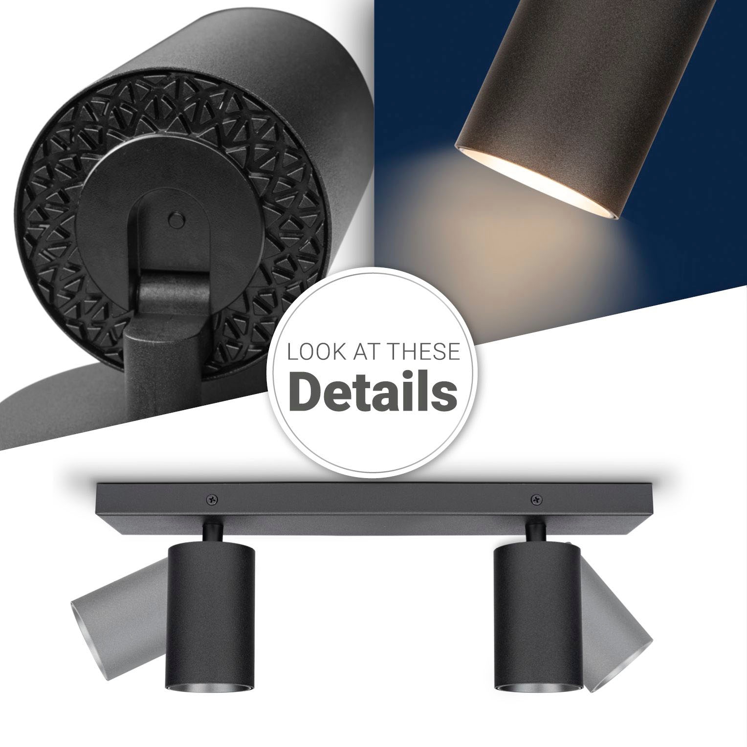 Paco Home Wandleuchte »TIMO SQ« GU10