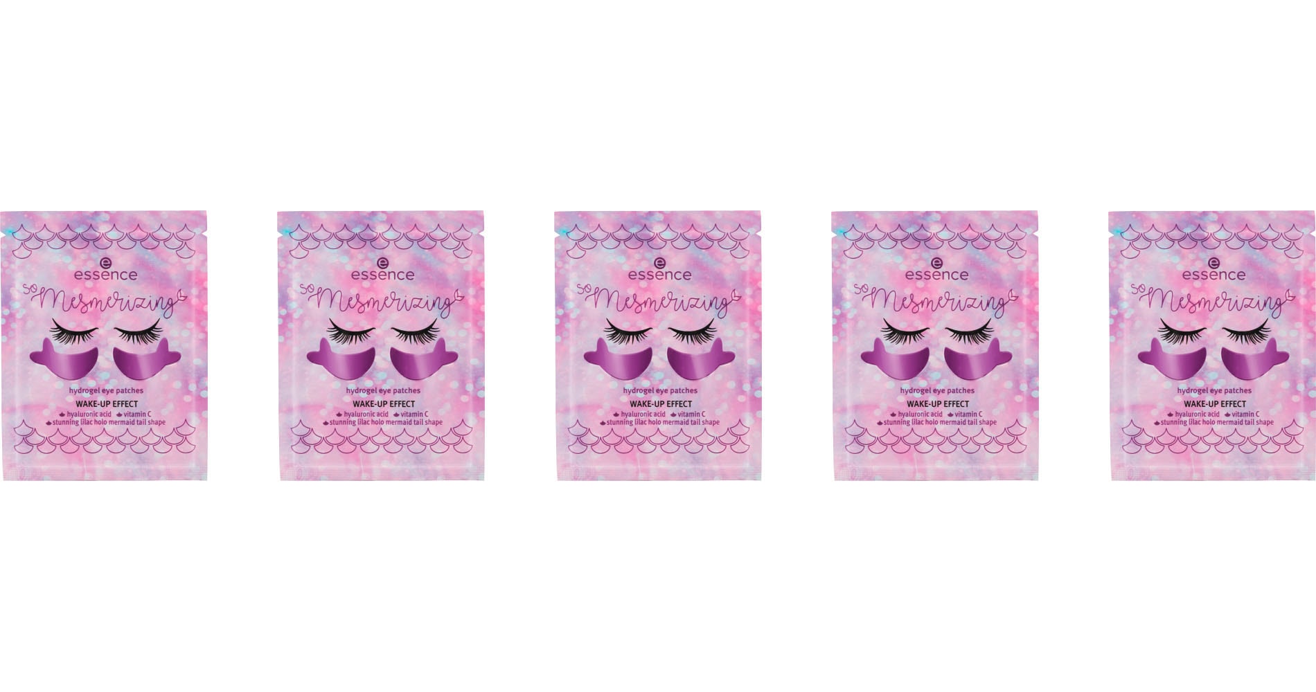 Augenpflege-Set »so mesmerizing hydrogel eye patches«, (Set, 5 tlg.)