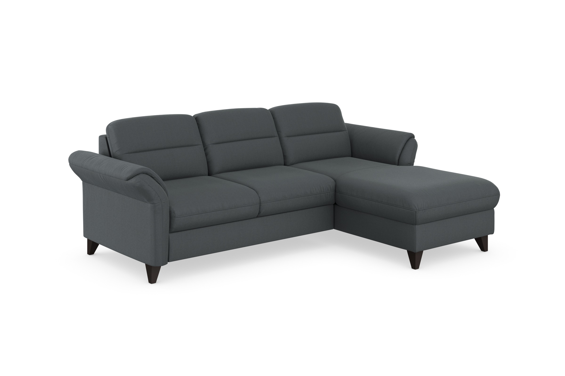 sit&more Ecksofa »Mellum L-Form«, Federkern, wahlweise mit Bettfunktion, Bettkasten und Armteilfunktion