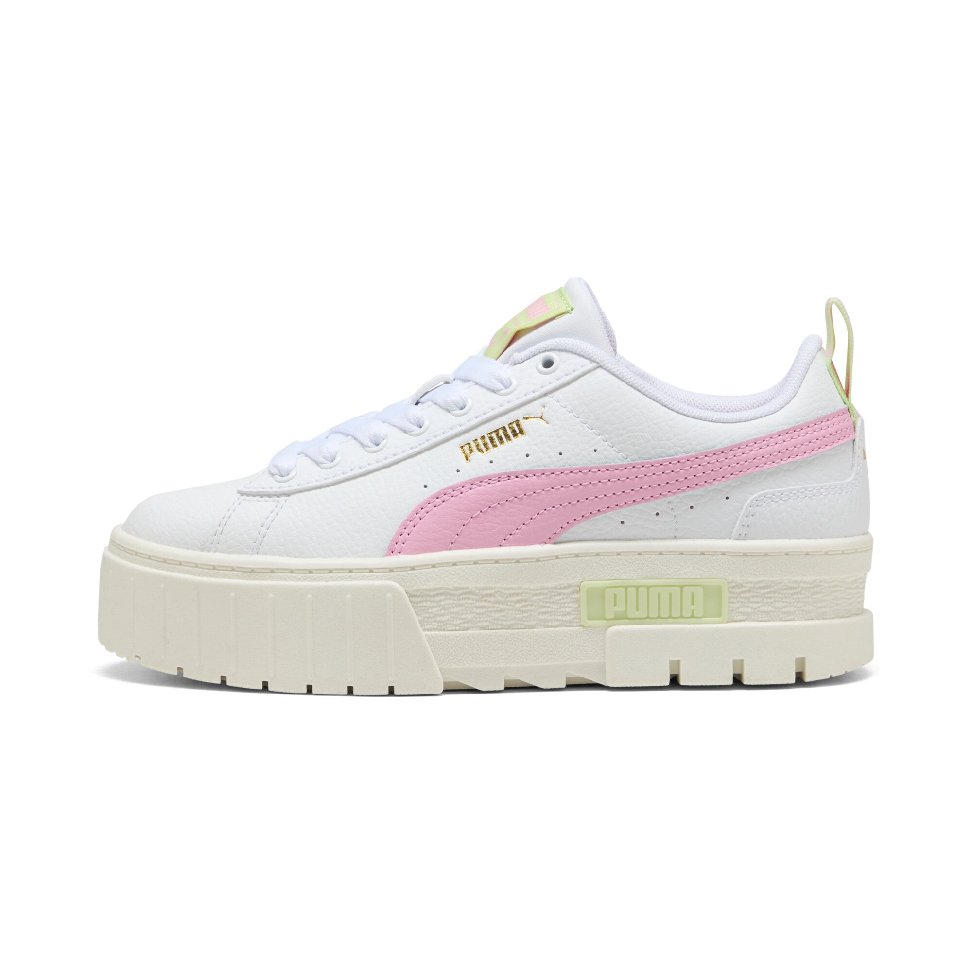 PUMA Sneaker »MAYZE LTH JR«  mit strukturierter Plateau-Gummisohle, herausnehmbare Innensohle