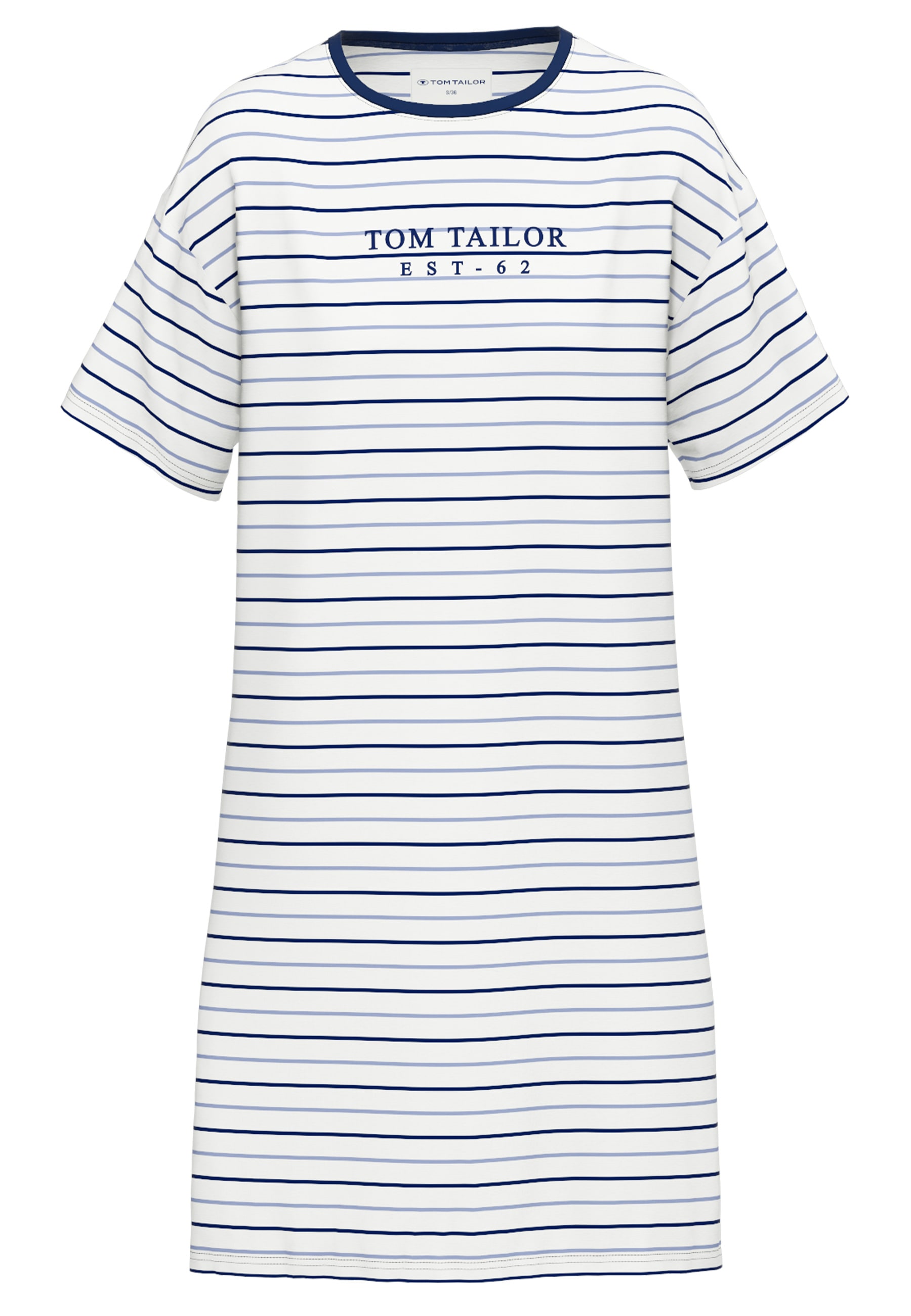 TOM TAILOR Nachthemd »Zaria«, Allover gestreift