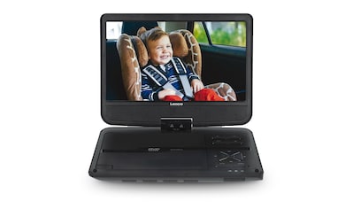 Portabler DVD-Player »DVP-1046 Tragbares 10 DVD-Player Set mit Doppellaufwerk«, HD